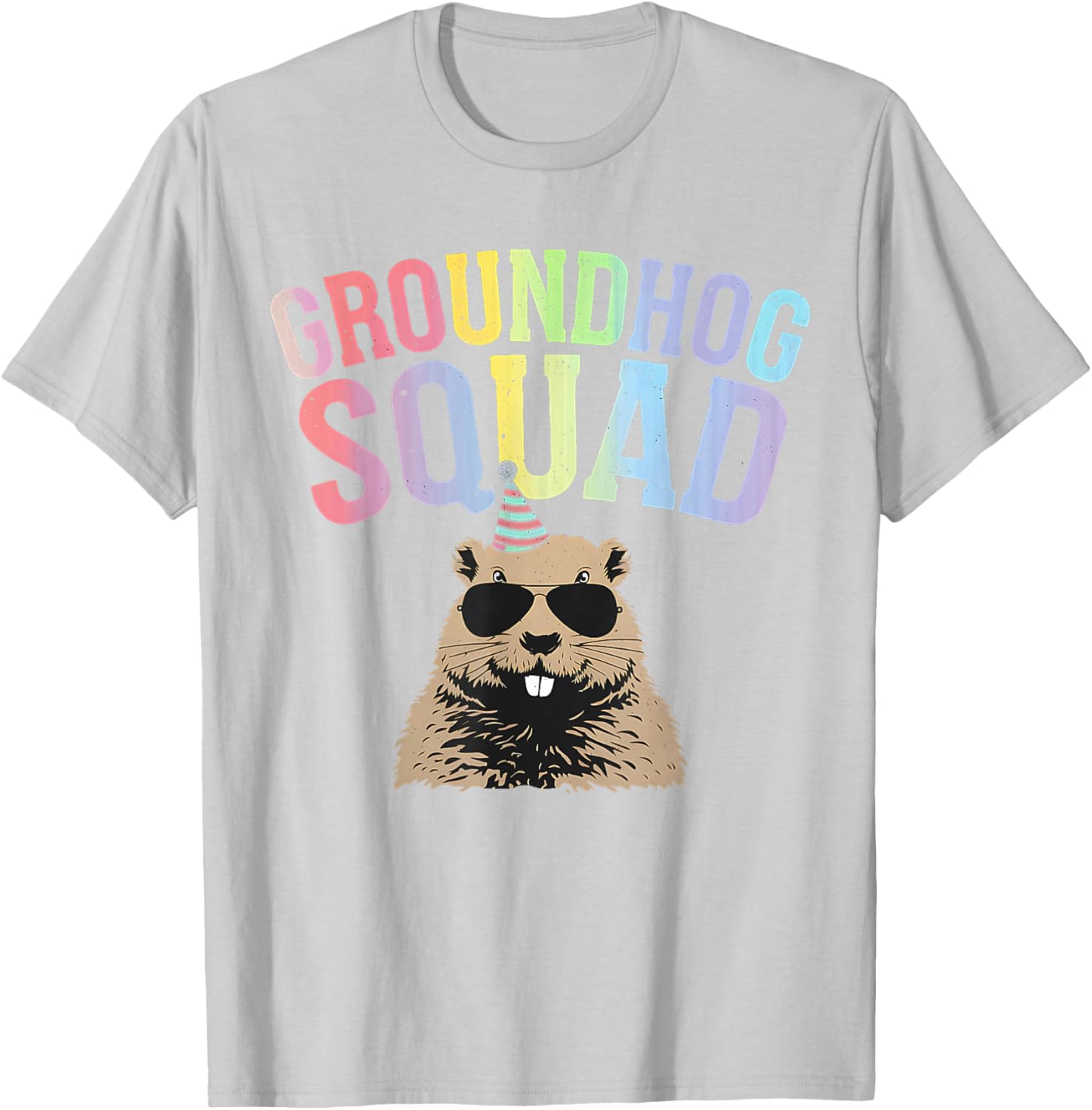 Funny Groundhog Squad T-Shirt for Happy Groundhog Day Family Fun - 28