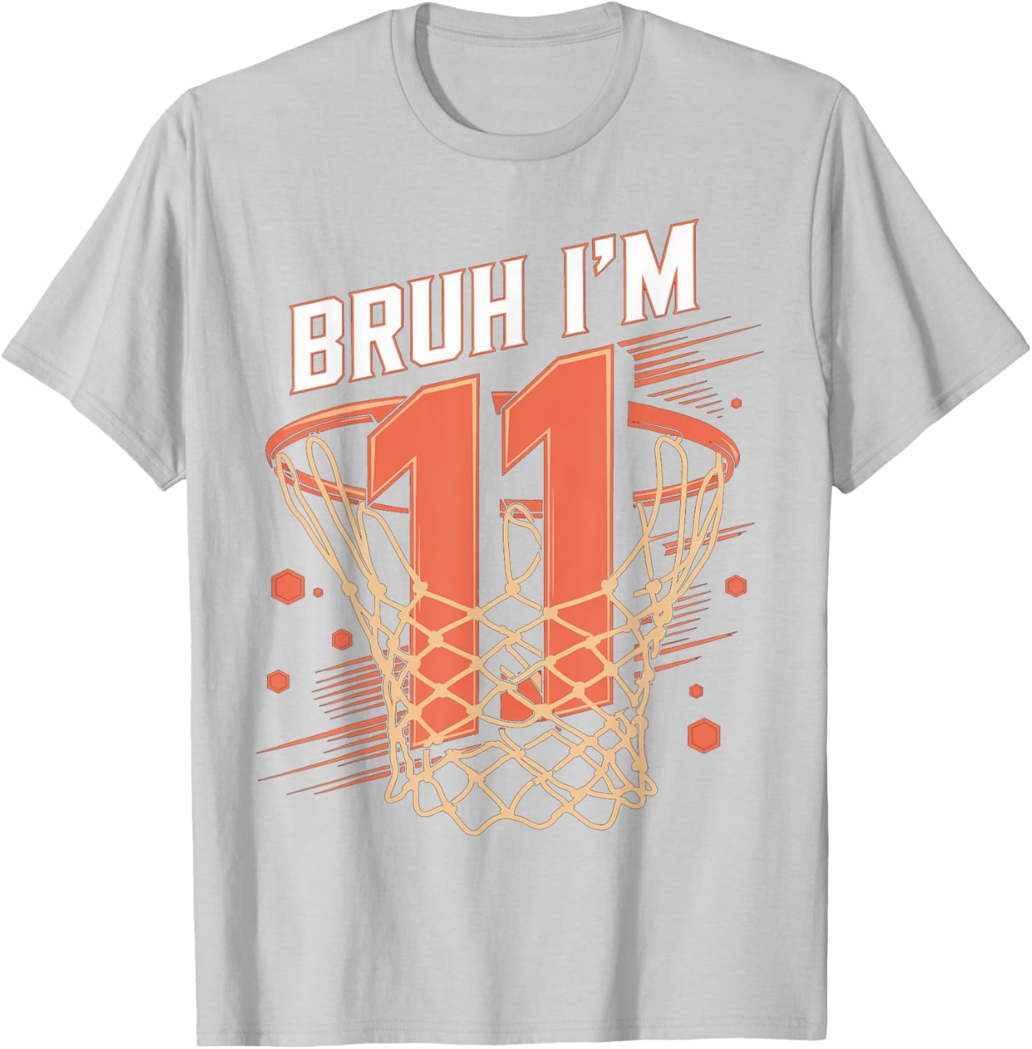 Cool Basketball Shirt for 11 Year Old Boys Birthday Celebration - 1