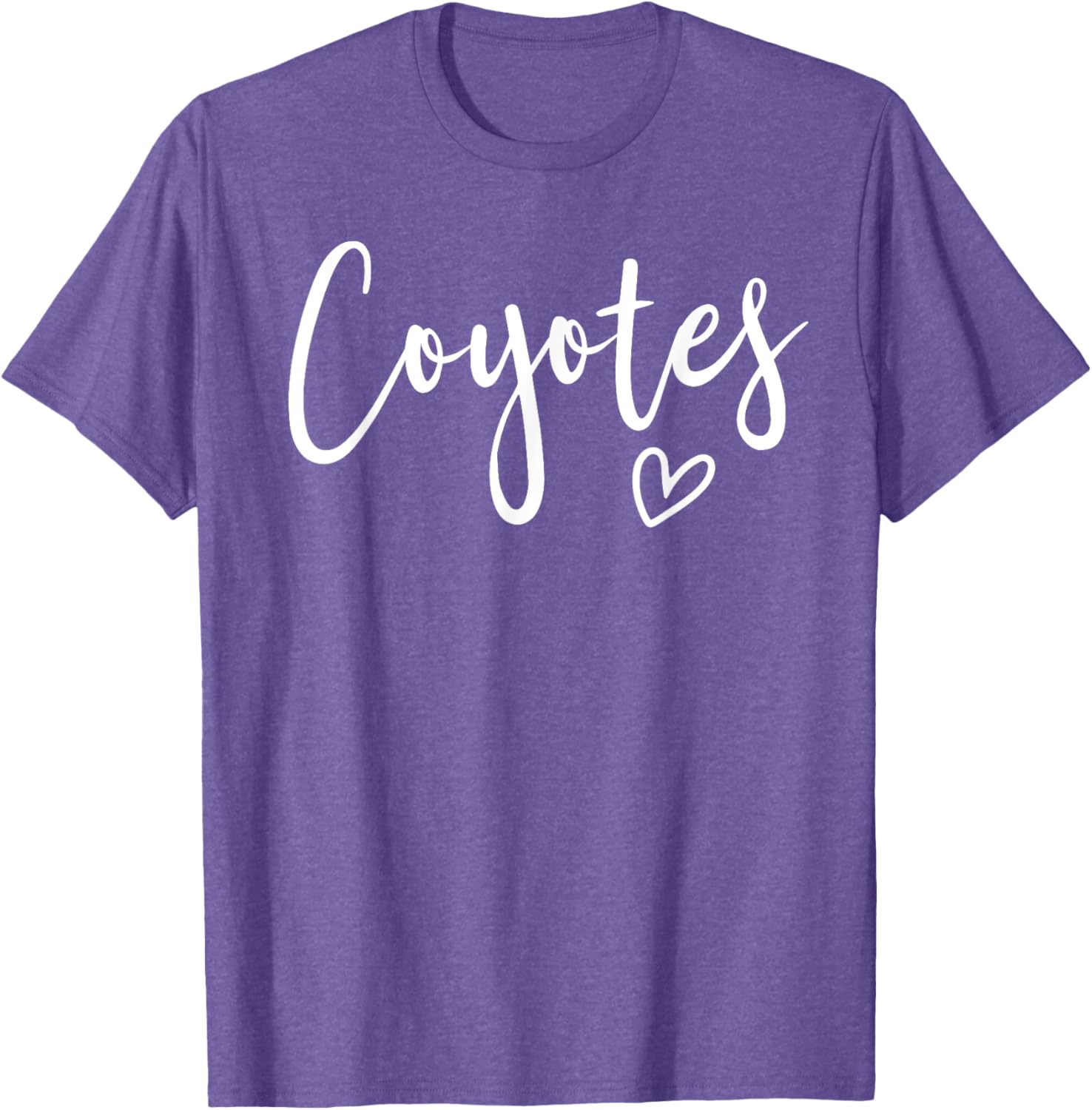 Coyotes High School Mascot Women's T-Shirt Stylish Team Apparel - 11