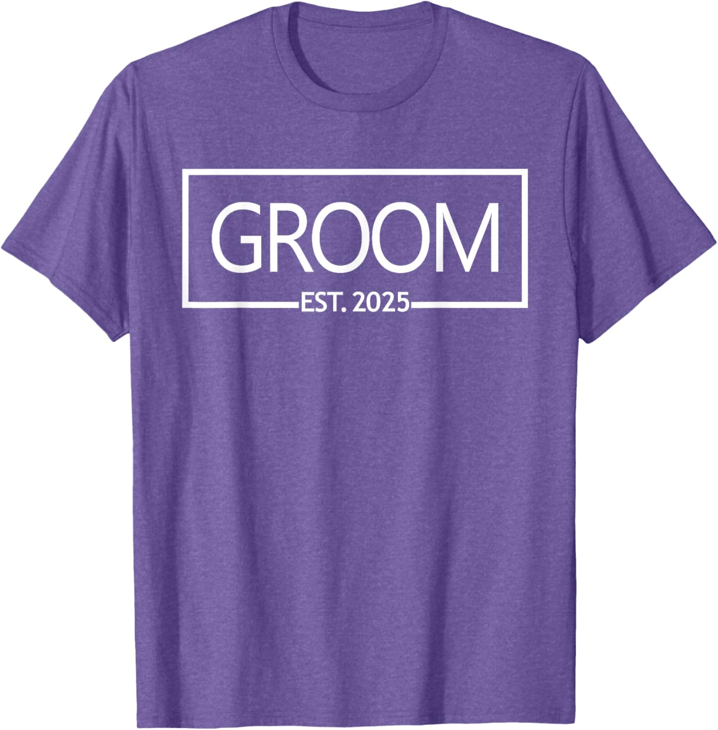 Groom Est. 2025 Bachelor Party T-Shirt for Future Husbands - 14