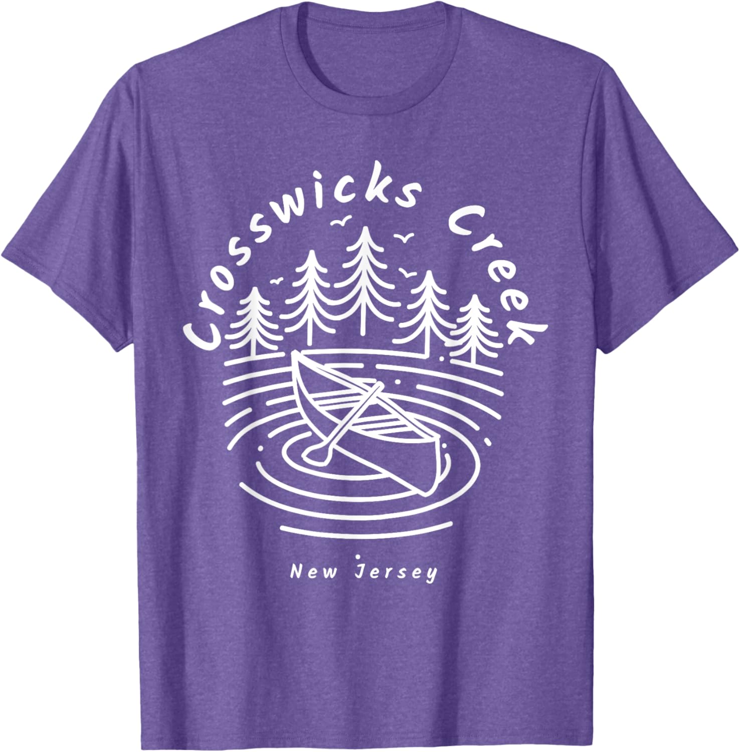 Crosswicks Creek New Jersey T-Shirt Perfect for Locals and Visitors - 19