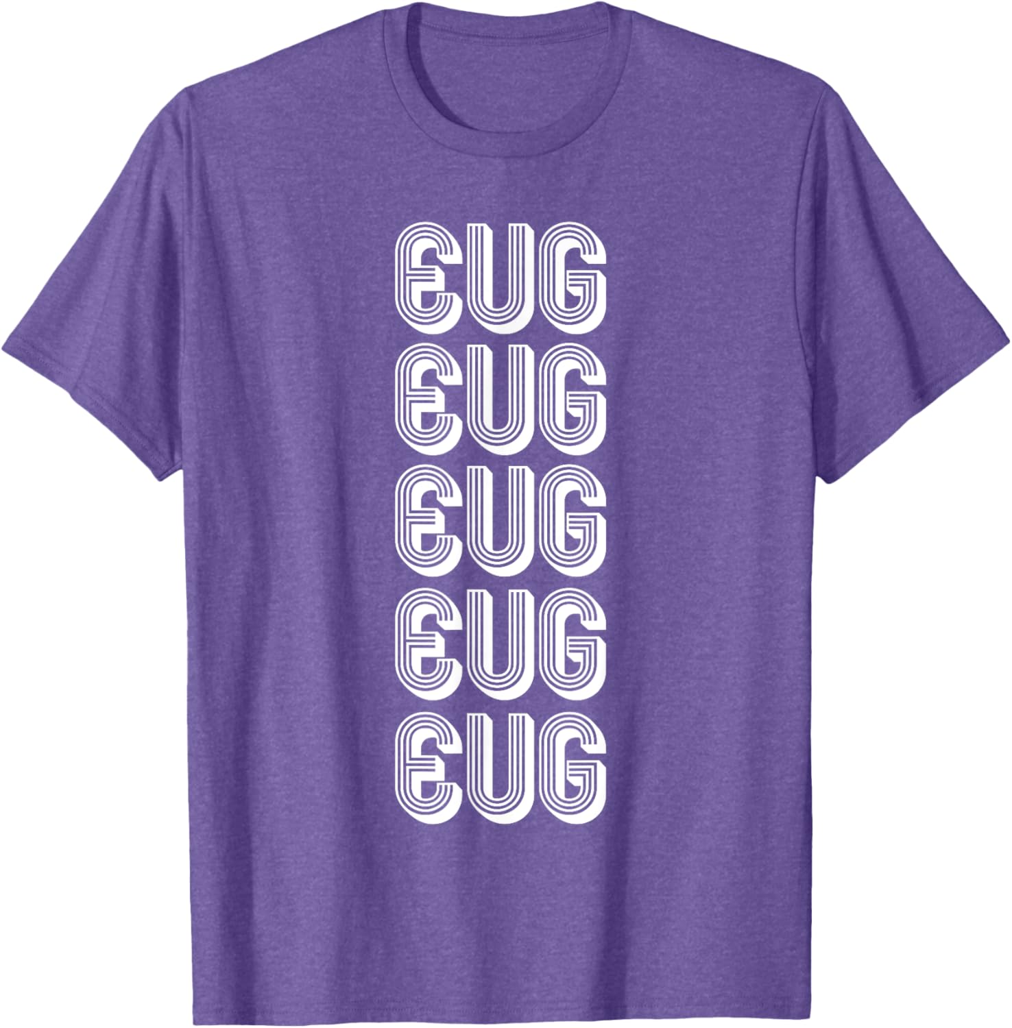 EUG Eugene Airport Travel T-Shirt for Comfortable Travel Style - 15