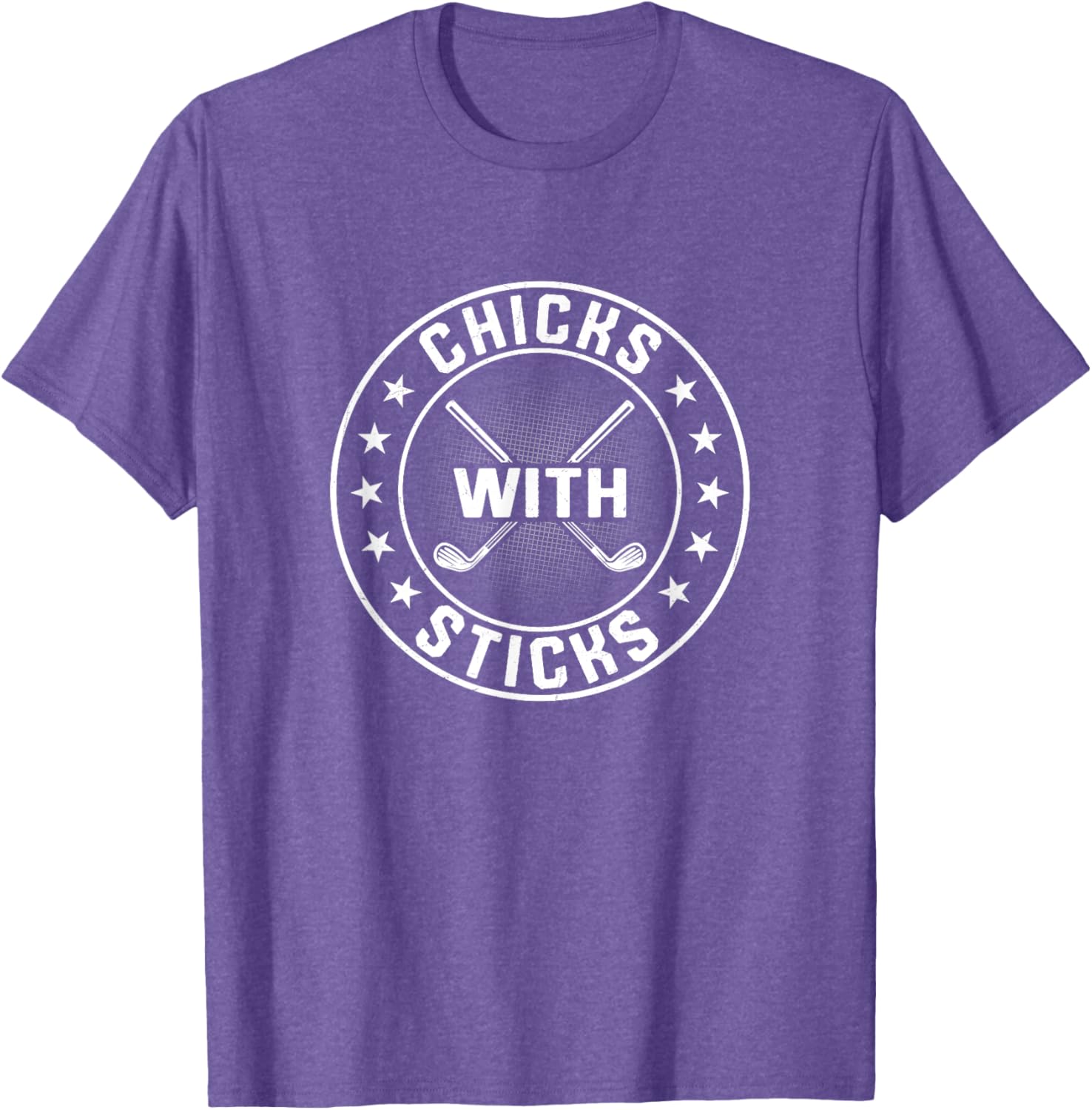 Chicks With Sticks Golf T-Shirt for Women β Fun Golfer Apparel - 19