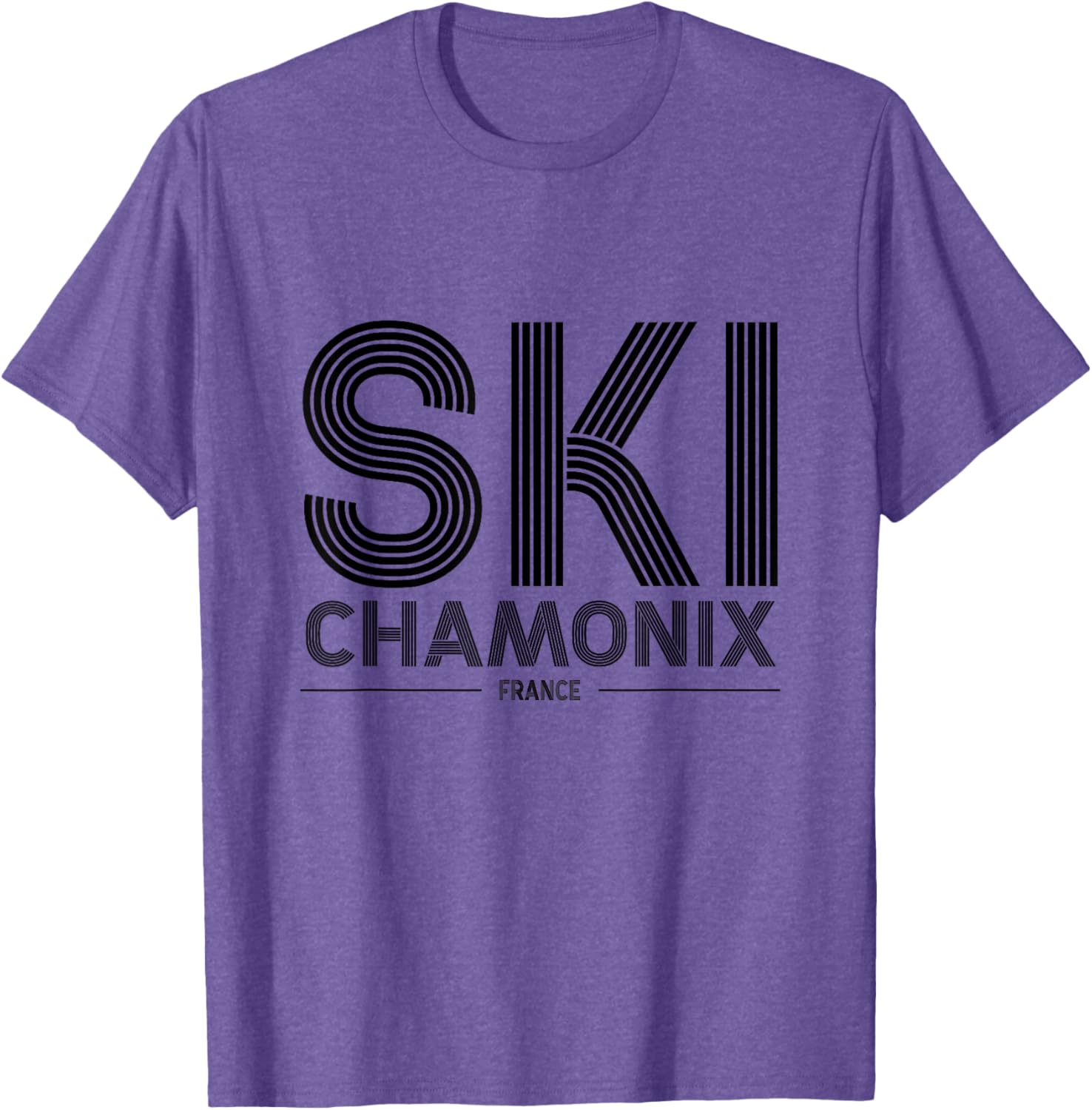 Chamonix Ski Resort T-Shirt for Ski Lovers in the French Alps - 14