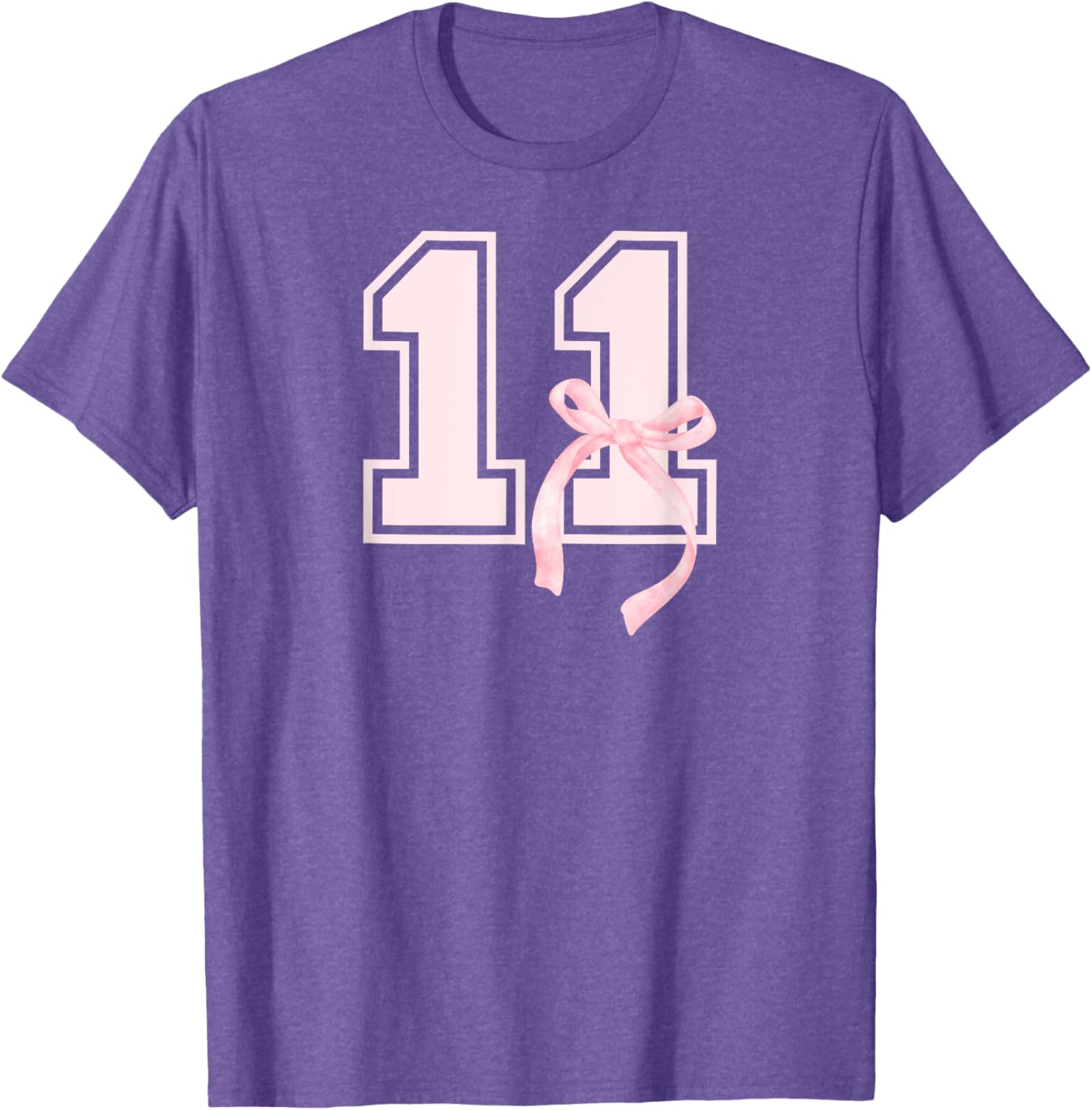 Coquette Bow T-Shirt for 11th Birthday Girls β Fun & Stylish Gift! - 3