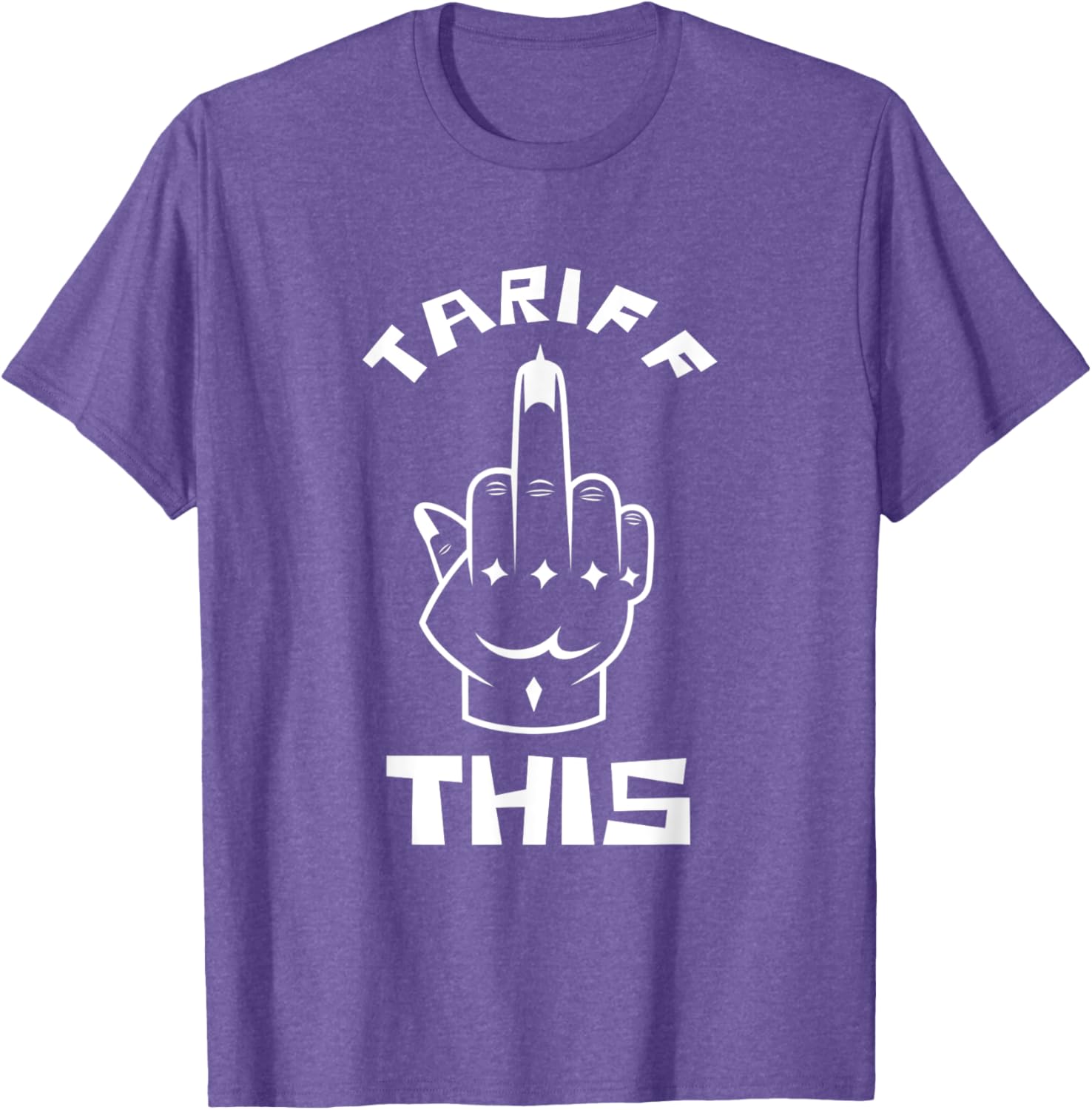 Funny Tariff This Middle Finger T-Shirt for Inflation and High Prices - 6