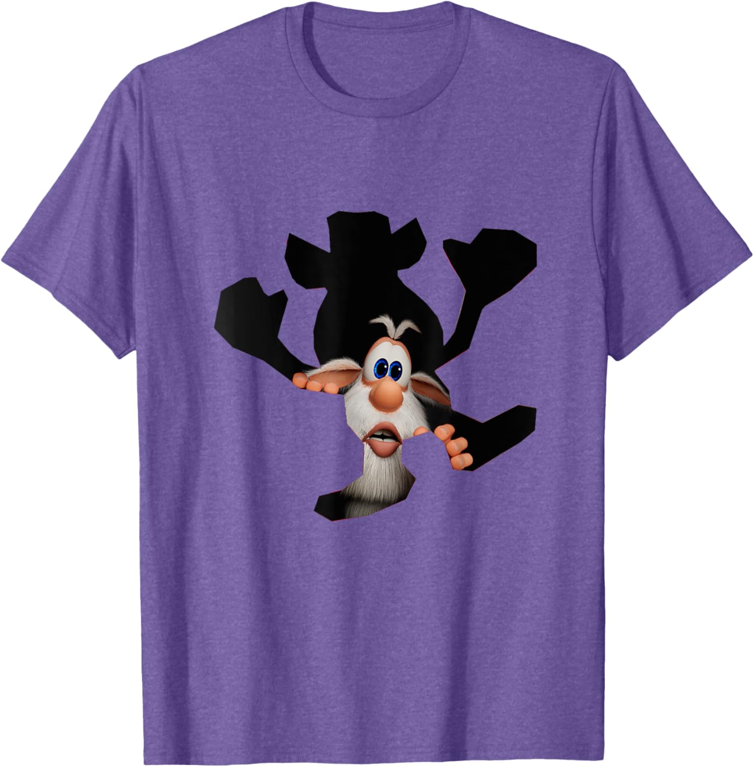 Cool Wall Hole Booba T-Shirt for Unique Casual Style and Comfort - 27