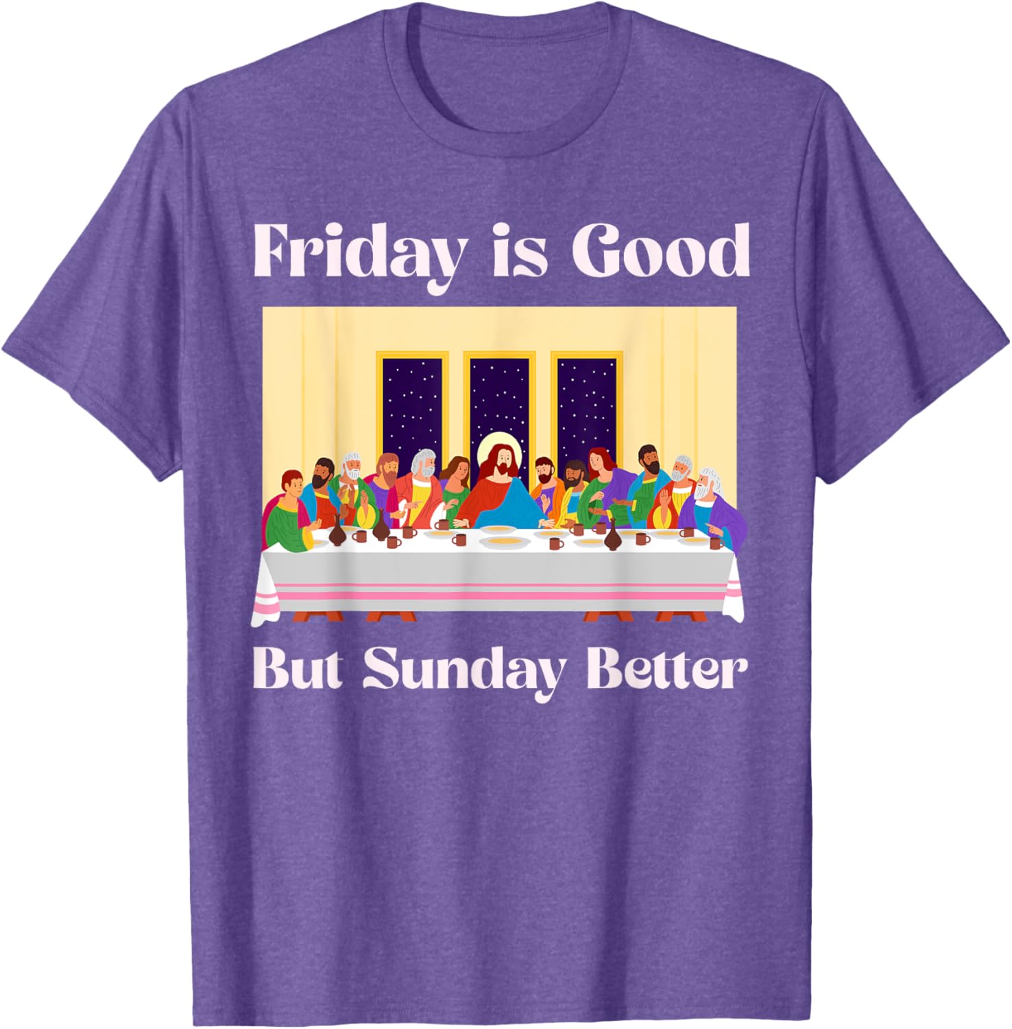 Friday is Good But Sunday is Better Easter T-Shirt for Christians - 14