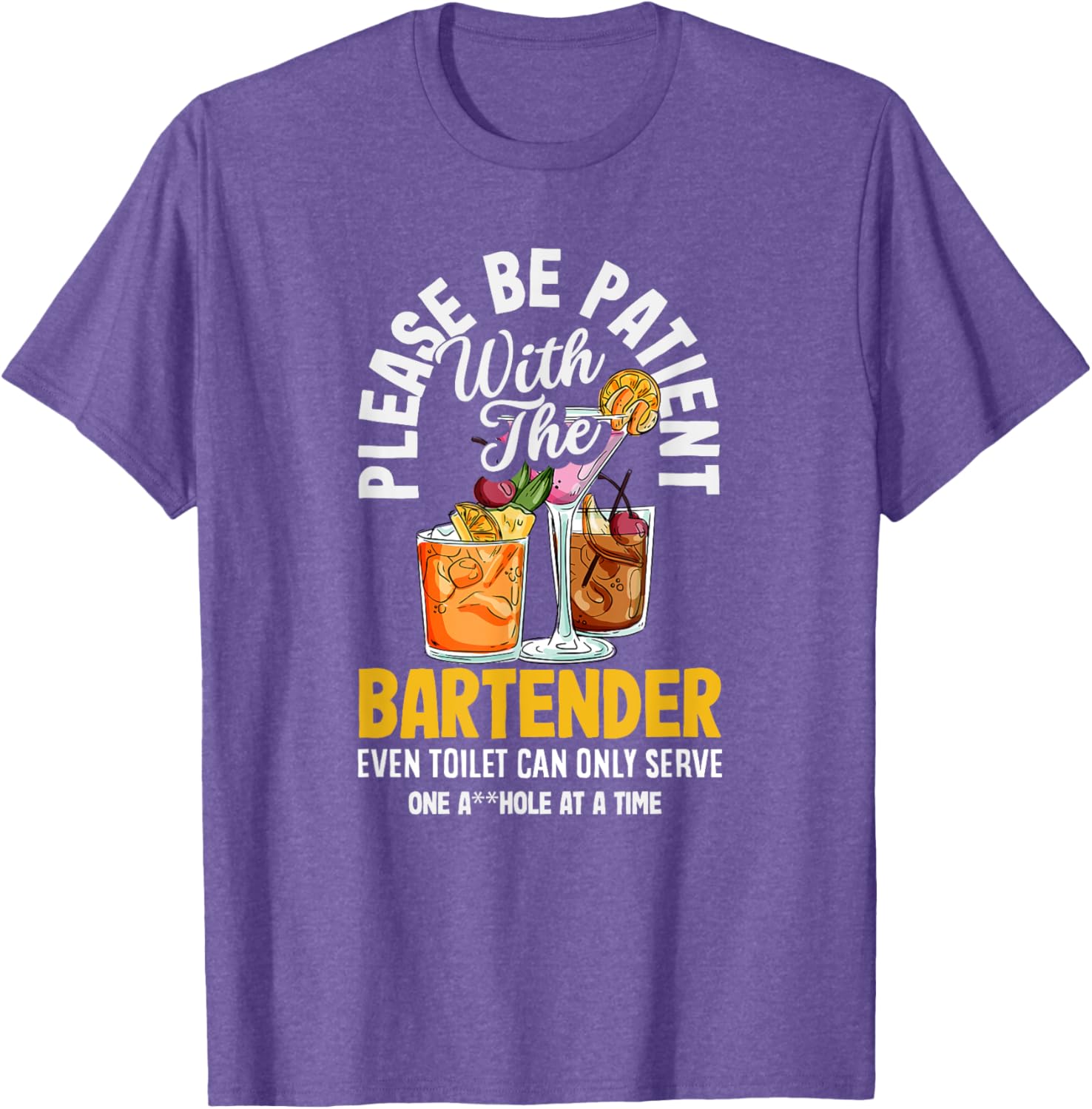Funny Bartender Please Be Patient T-Shirt for Bar Lovers and Friends - 5