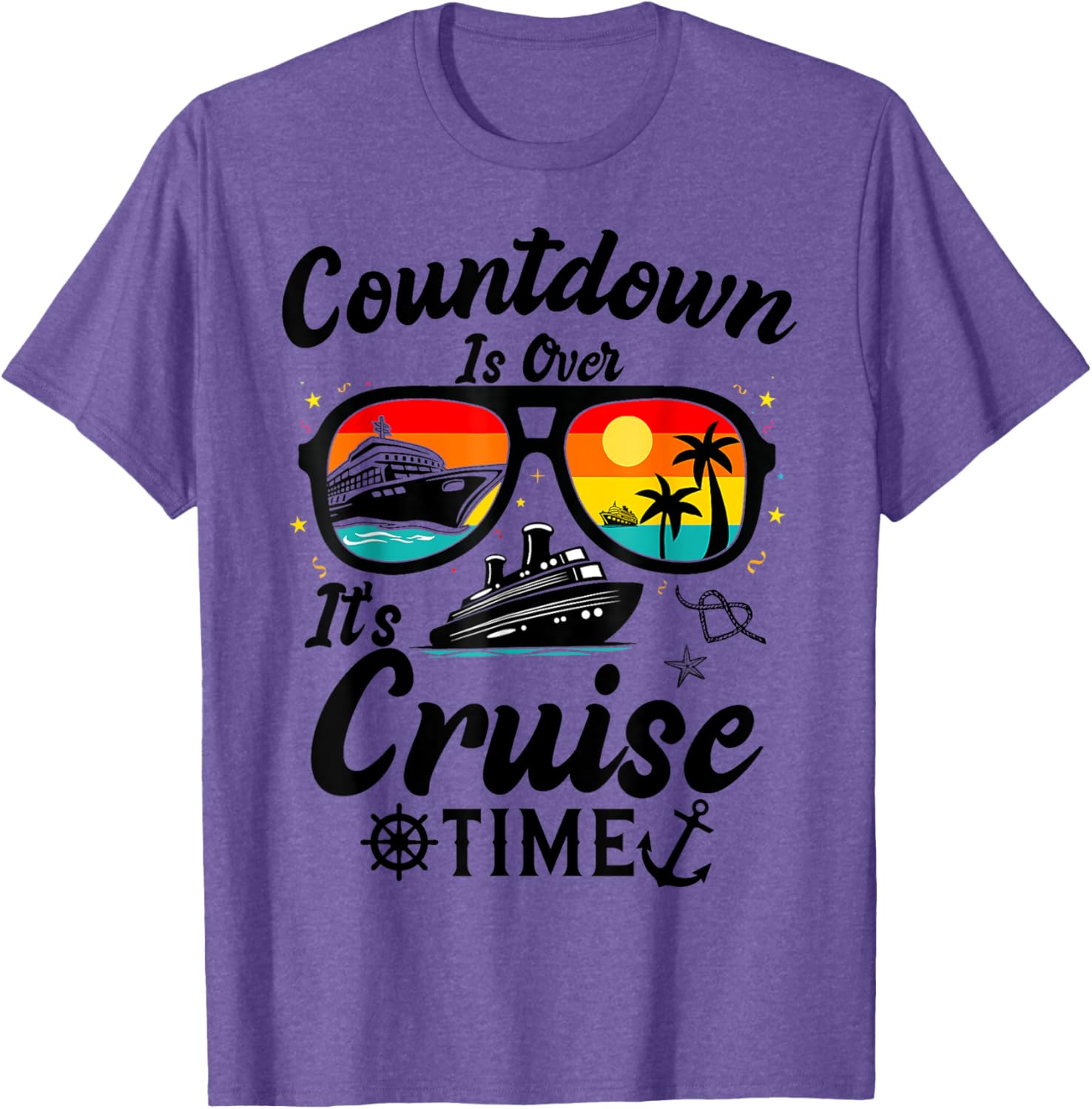 Cruise Time Countdown T-Shirt for Men and Women - Fun Vacation Apparel - 16