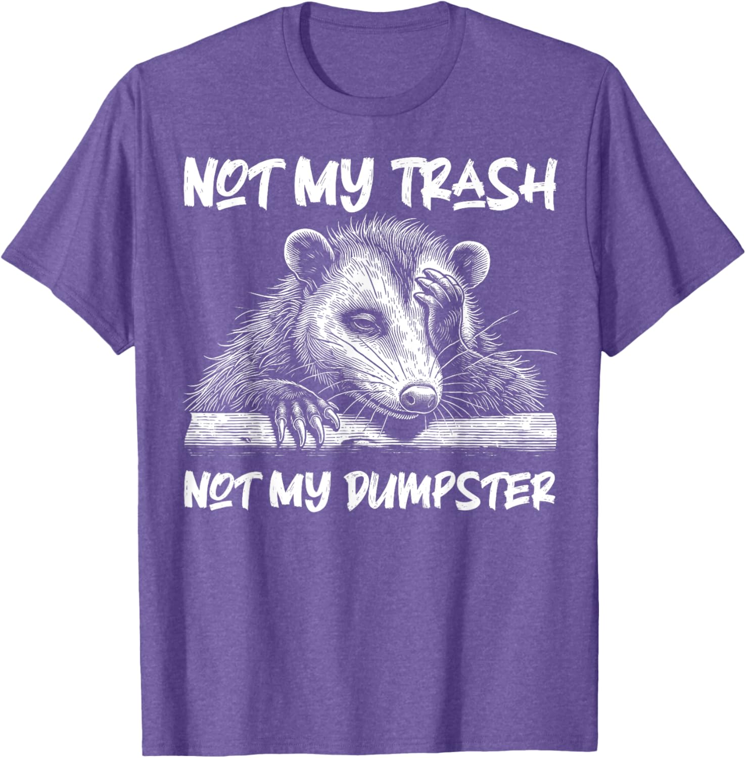 Funny Cute Baby Opossum T-Shirt for Animal Lovers and Opossum Fans - 3