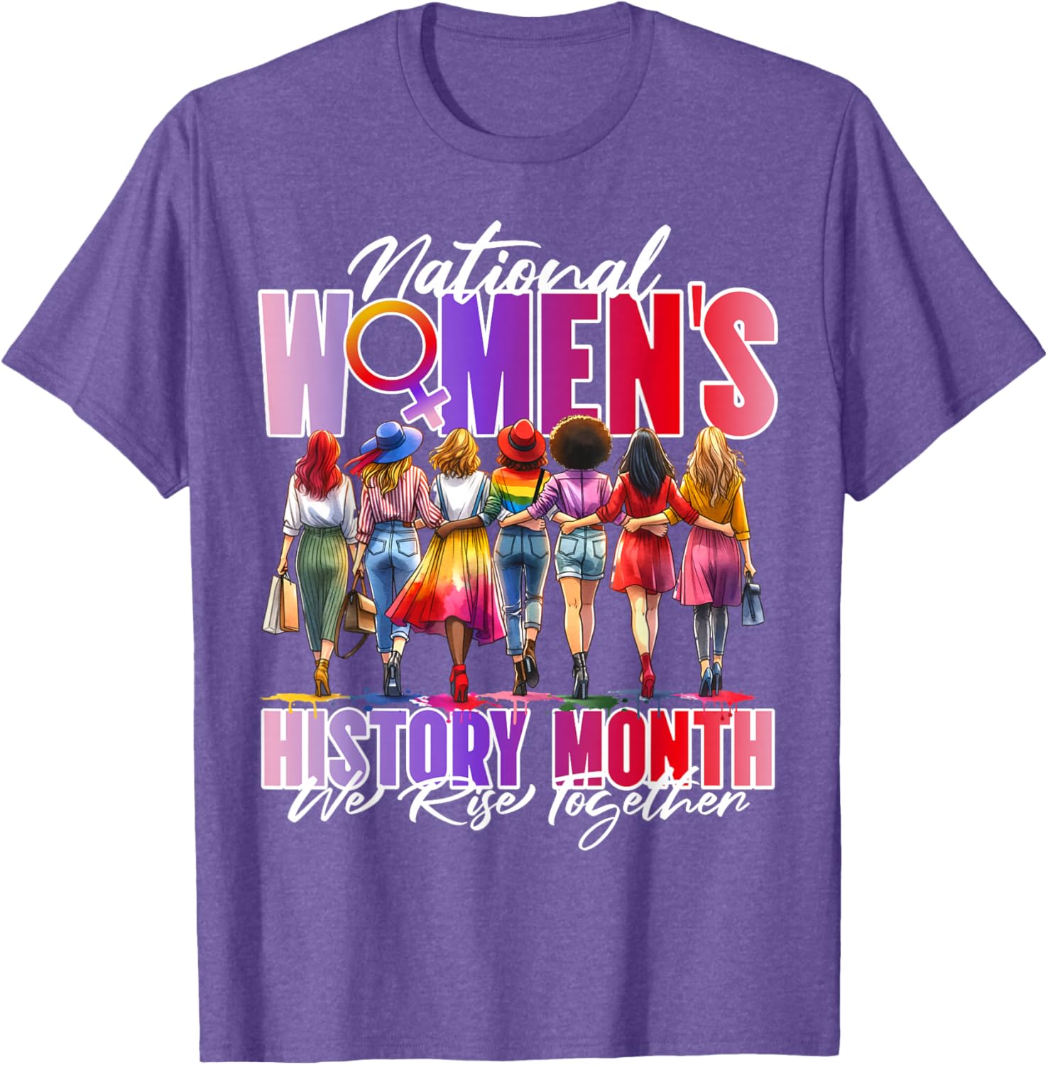 Embrace Equity Women's History Month 2025 T-Shirt for Every Woman - 9