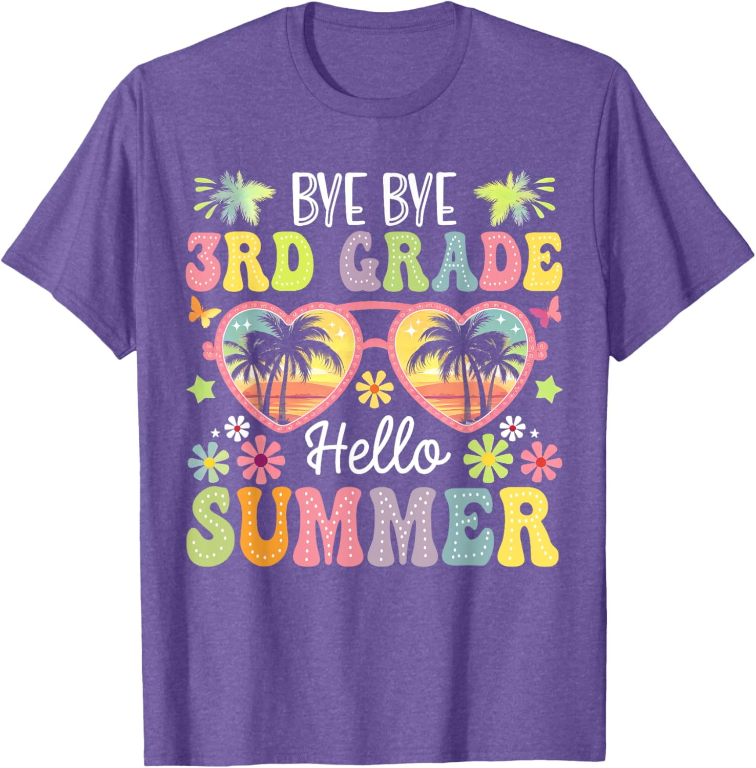 Goodbye 3rd Grade Hello Summer Kids T-Shirt for Boys Last Day of School - 17