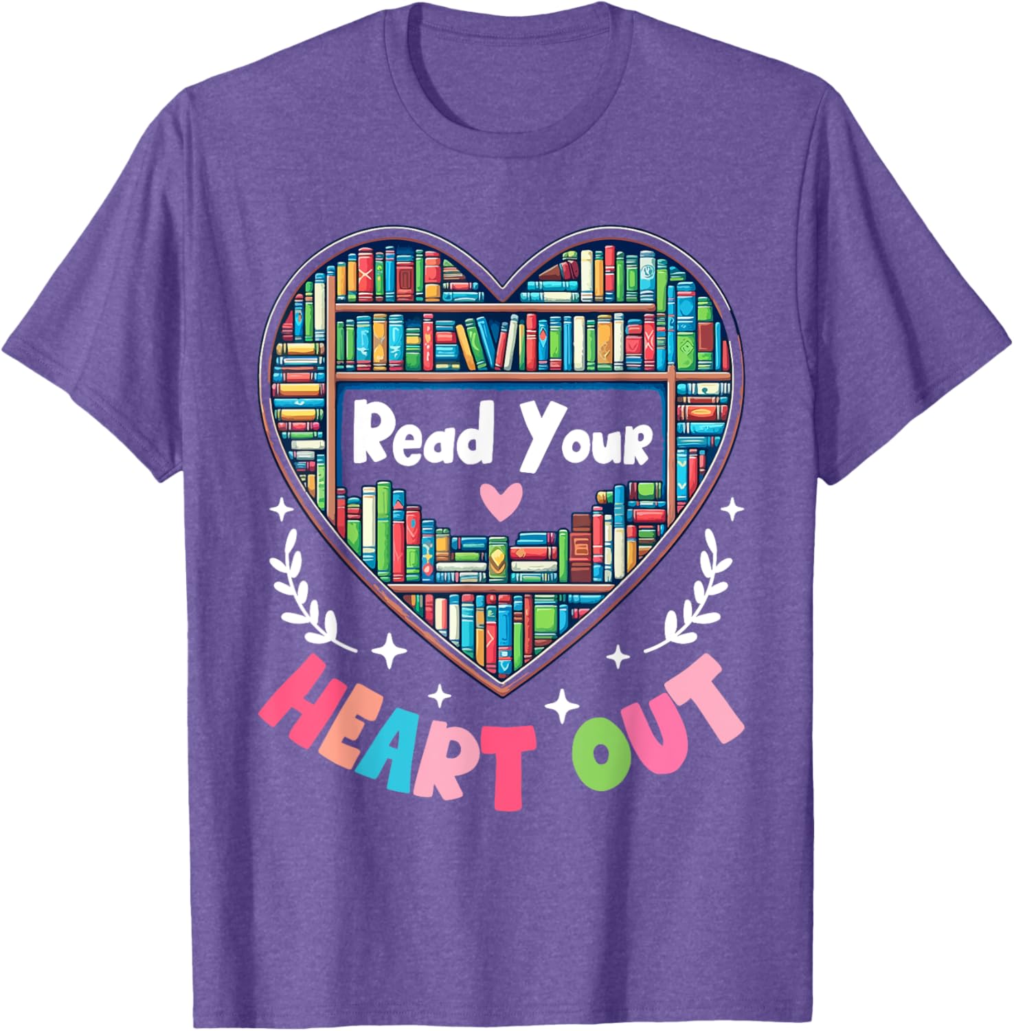 Cute Retro Reading T-Shirt for Women Perfect for Valentine's Day Gift - 19