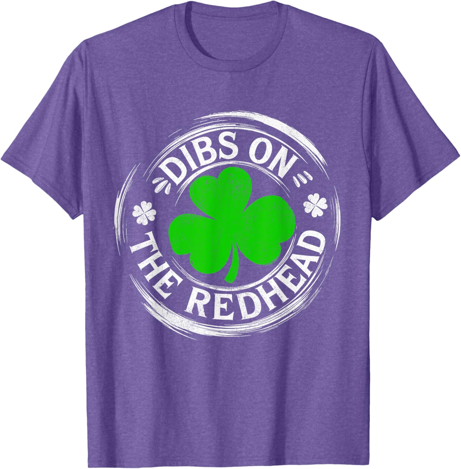 Dibs On The Redhead Funny St Patrick's Day T-Shirt for Fun Celebrations - 7
