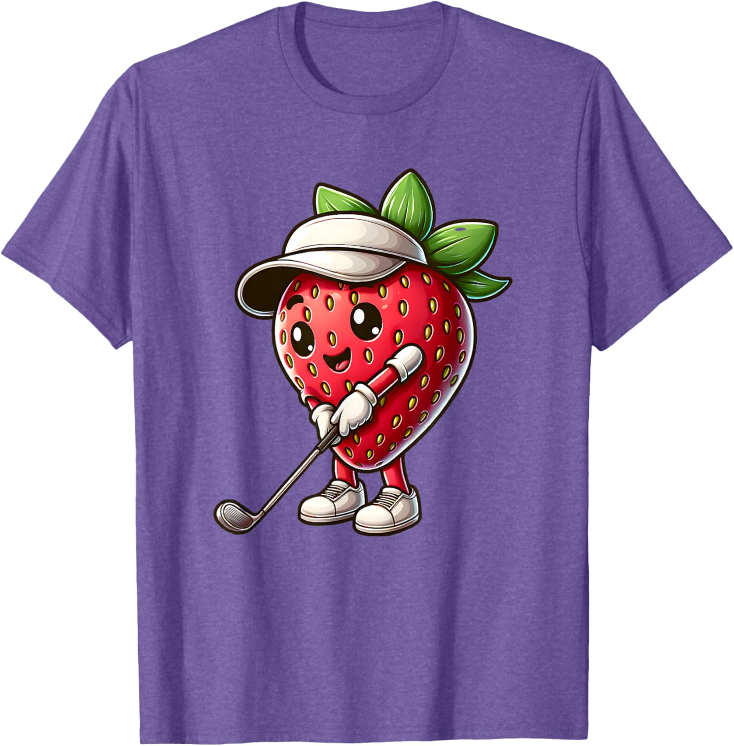Funny Strawberry Golf Buddy T-Shirt for Golf Lovers and Friends - 3