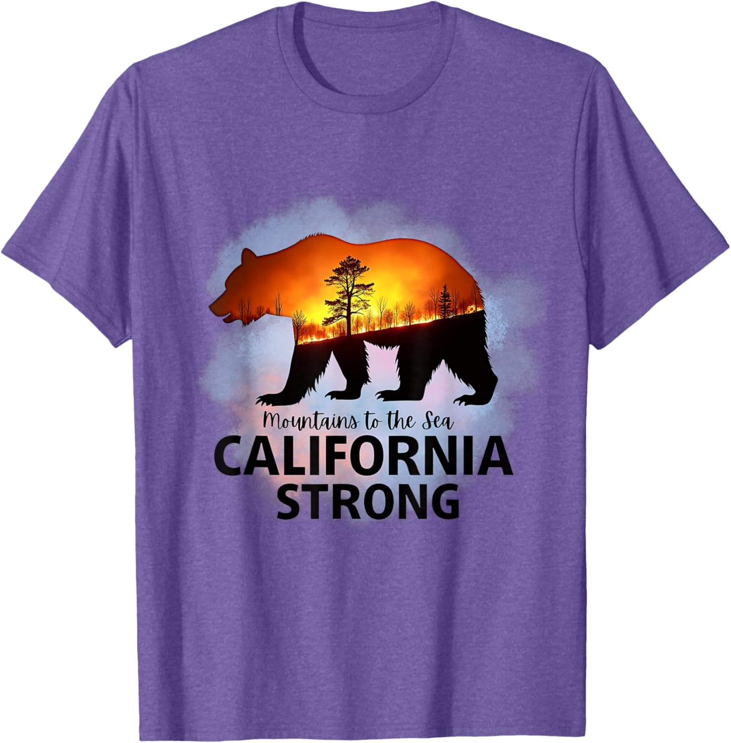 California Strong Bear T-Shirt for Nature Lovers and Adventurers - 8