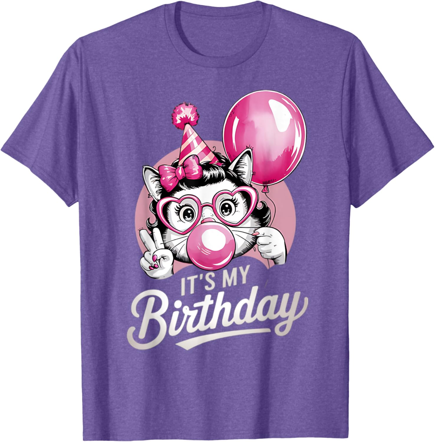 Cute Retro Monkey Birthday T-Shirt for Girls - Perfect Party Outfit! - 4