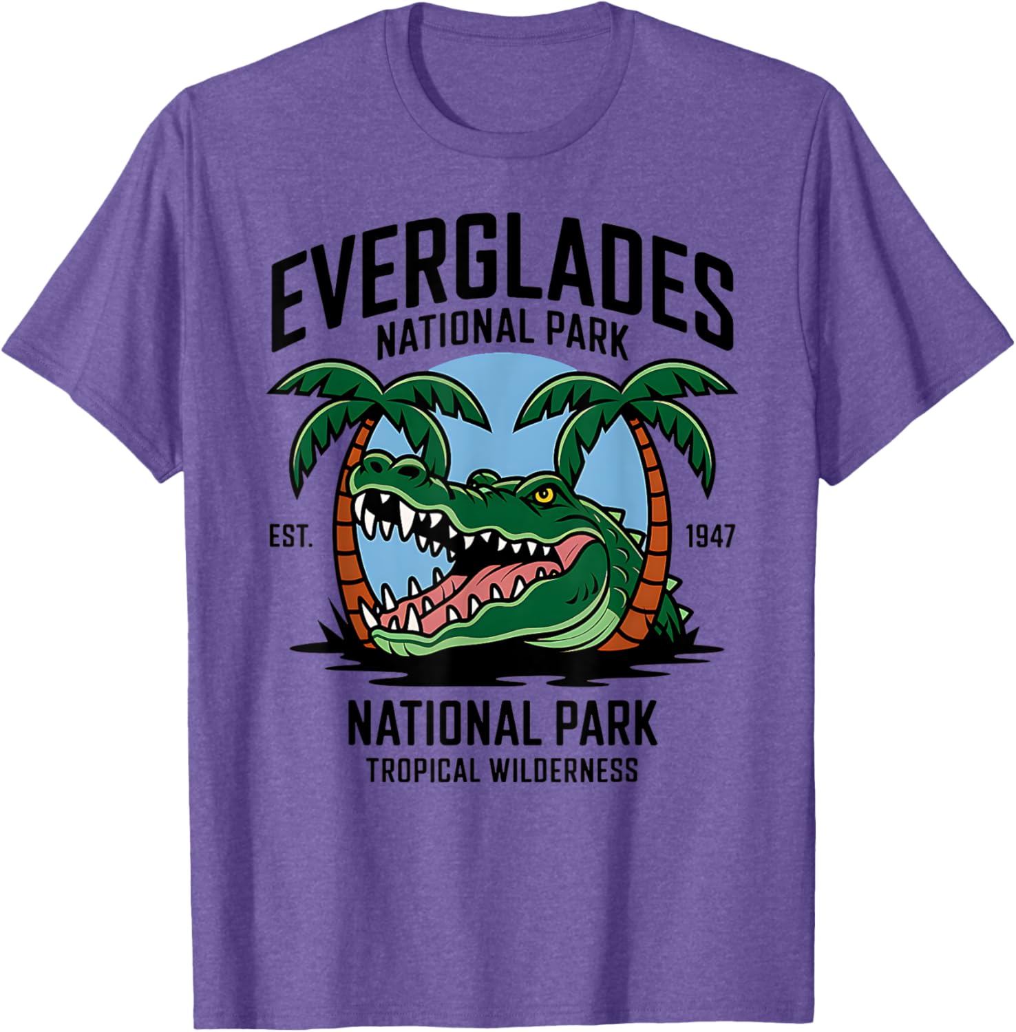 Everglades National Park Tropical Wilderness T-Shirt for Nature Lovers - 8