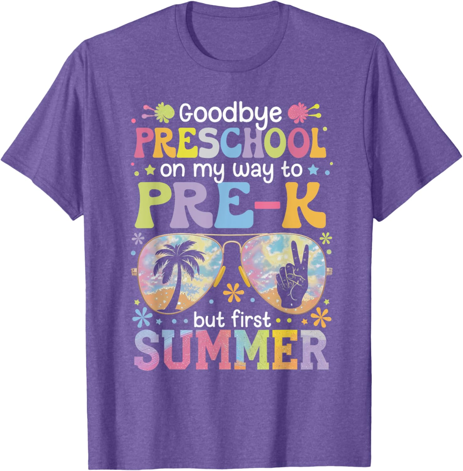 Goodbye Preschool Pre-K Last Day of School Fun T-Shirt for Kids - 16