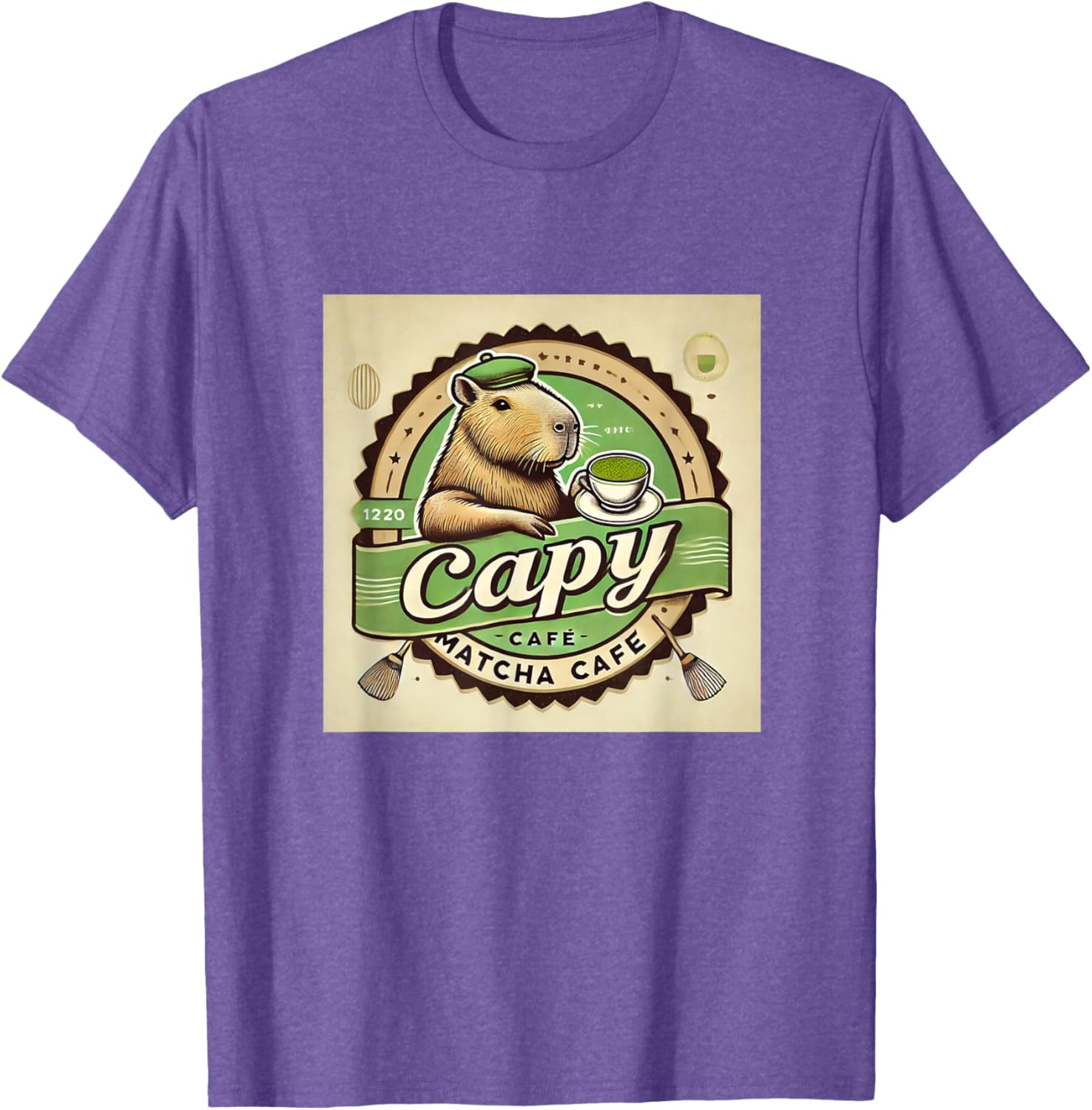 Capybara Cafe Coffee and Tea Lover T-Shirt for Animal Enthusiasts - 4