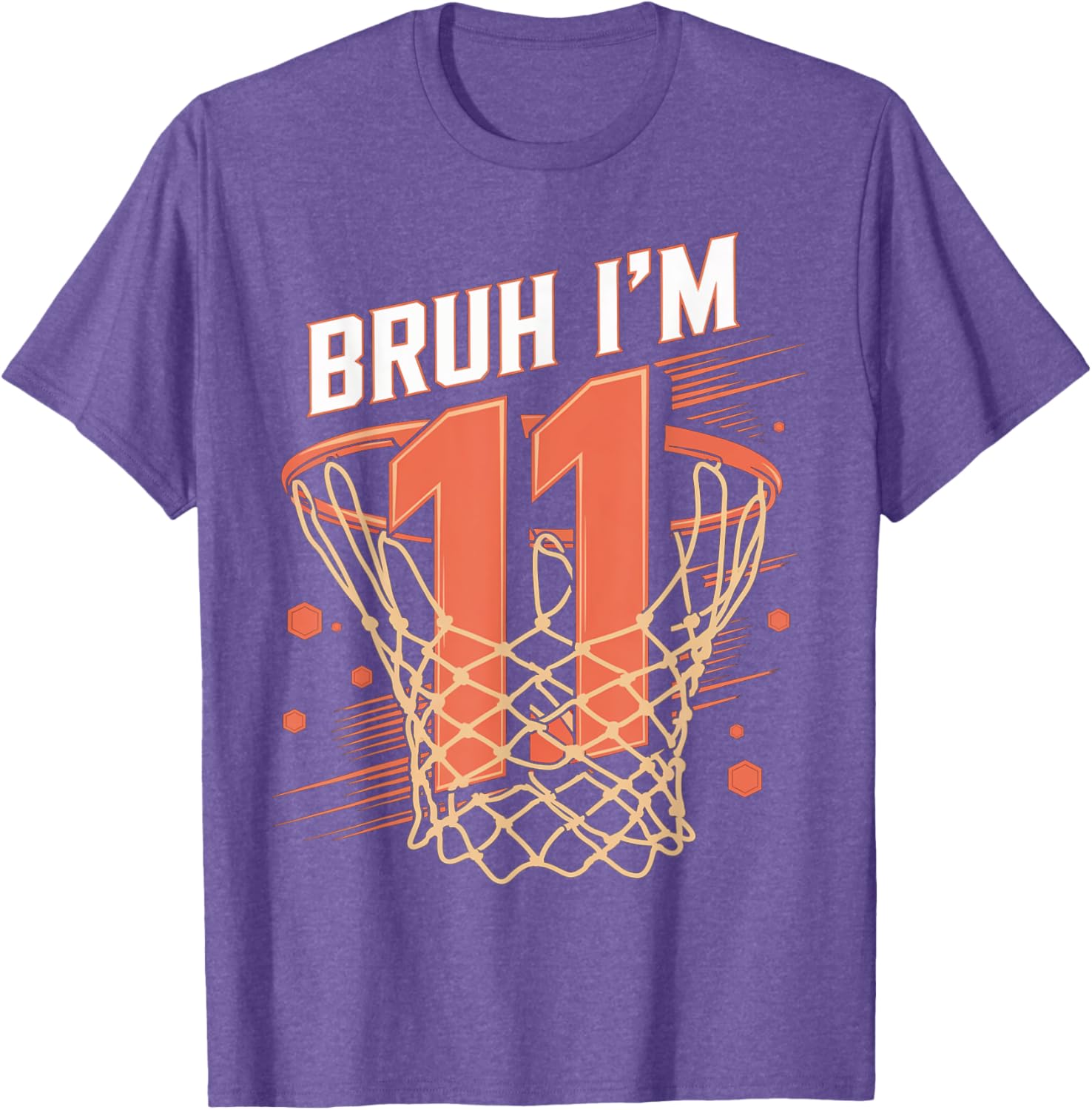 Cool Basketball Shirt for 11 Year Old Boys Birthday Celebration - 14