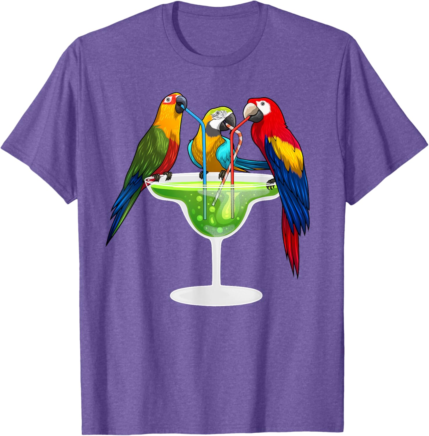 Cool Parrot Art T-Shirt for Bird Lovers - Fun Apparel for All Ages - 7