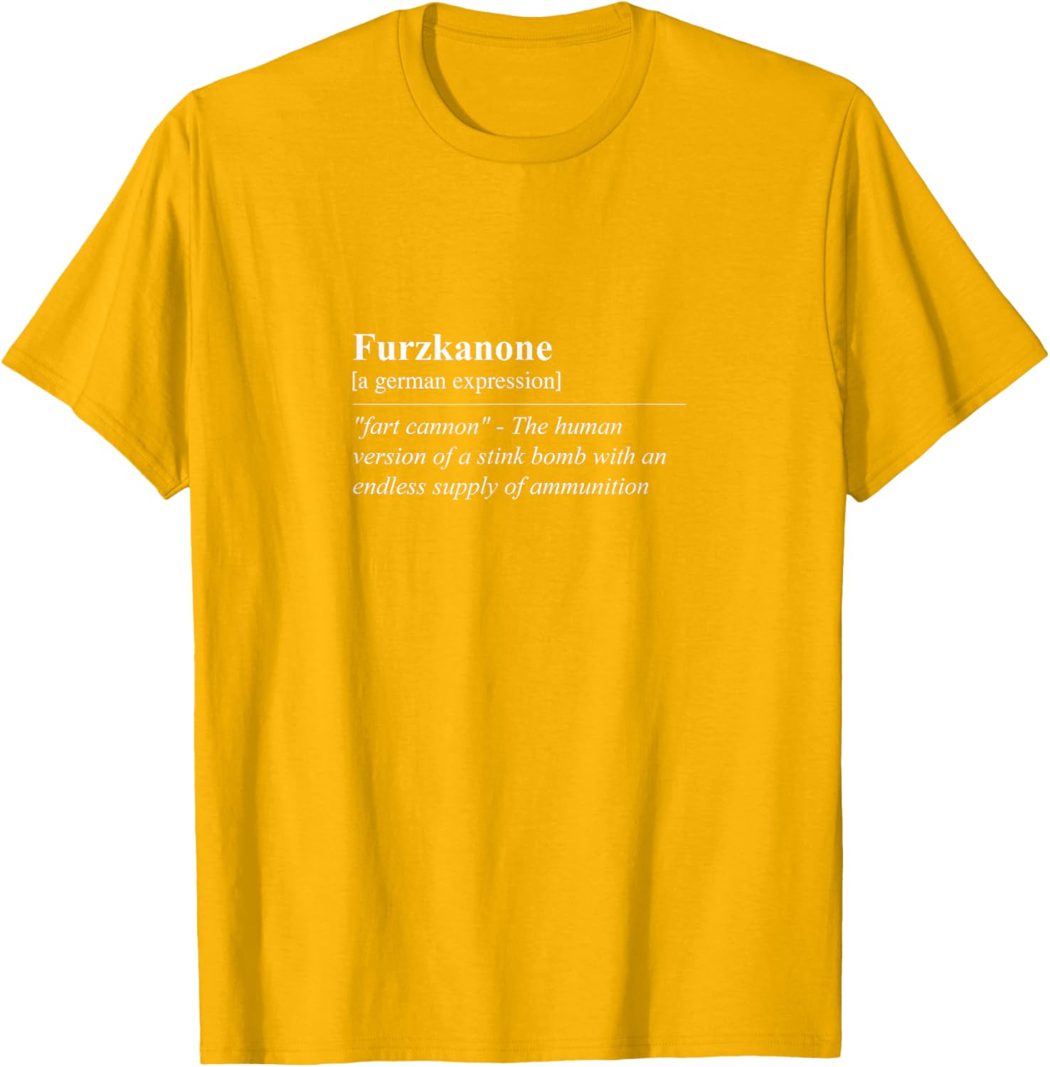 Funny Furzkanone T-Shirt - Quirky German Phrase Tee for Laughs - 9