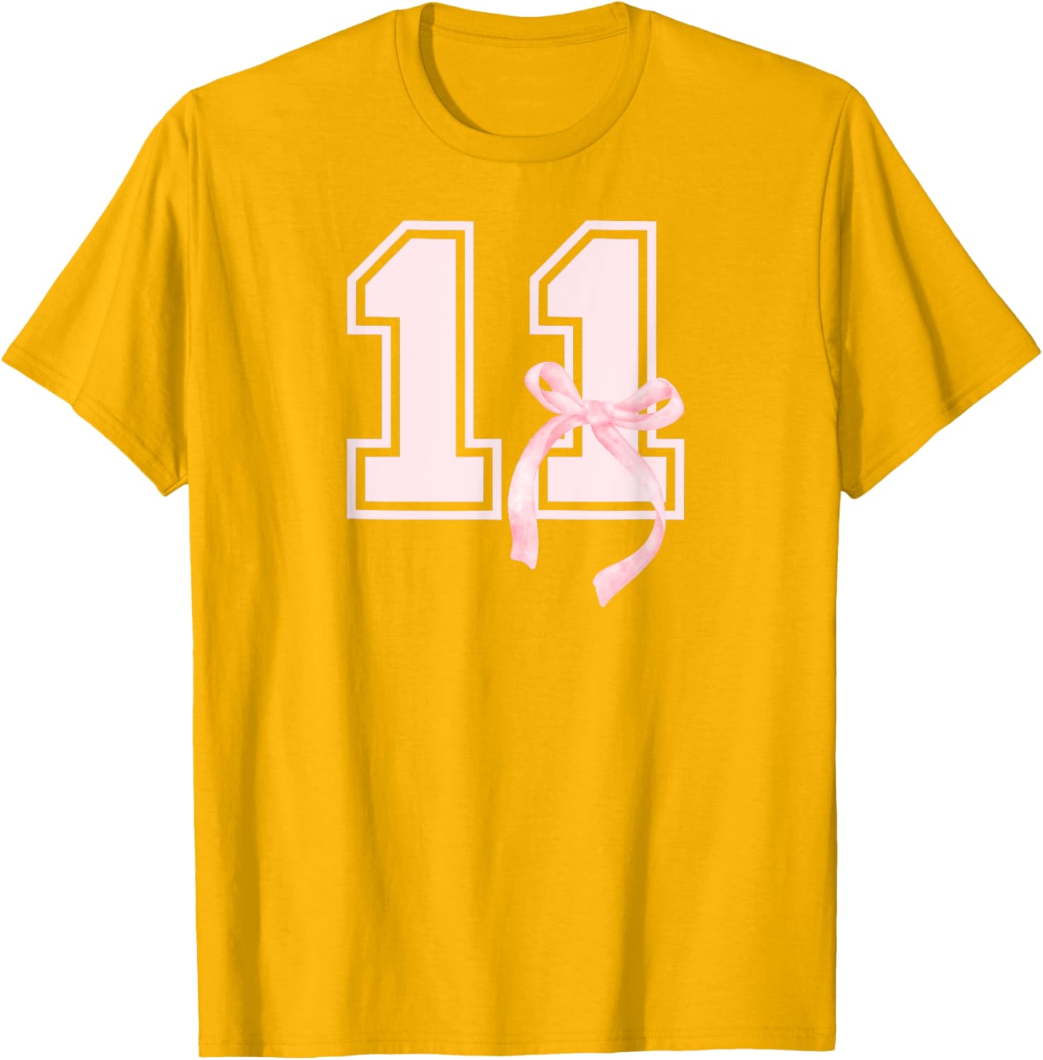 Coquette Bow T-Shirt for 11th Birthday Girls β Fun & Stylish Gift! - 14