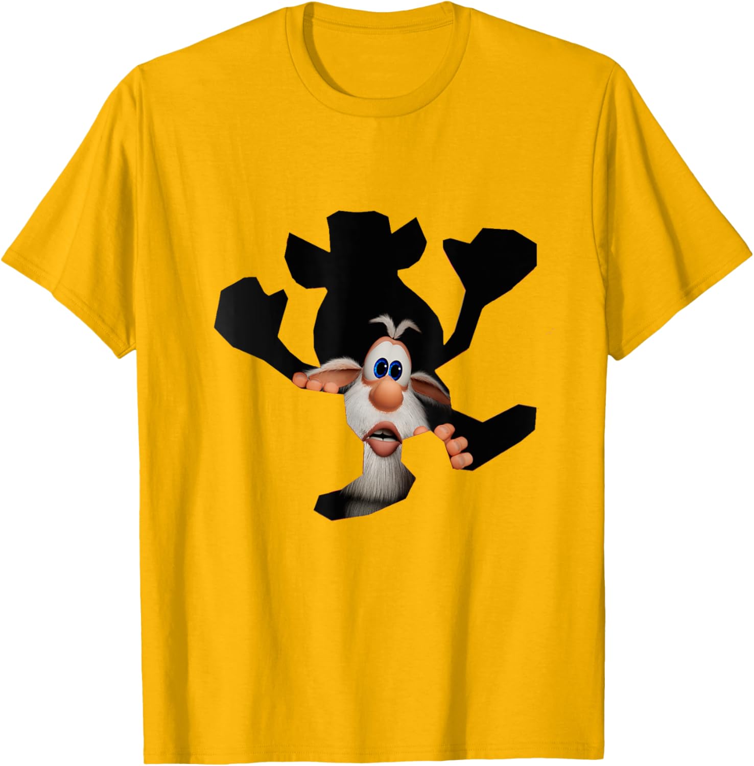 Cool Wall Hole Booba T-Shirt for Unique Casual Style and Comfort - 7