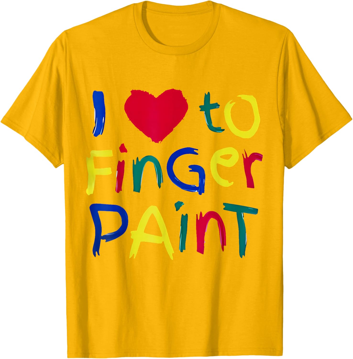 Cute Couple Finger Painting T-Shirt for Artsy Couples and Creative Fun - 11