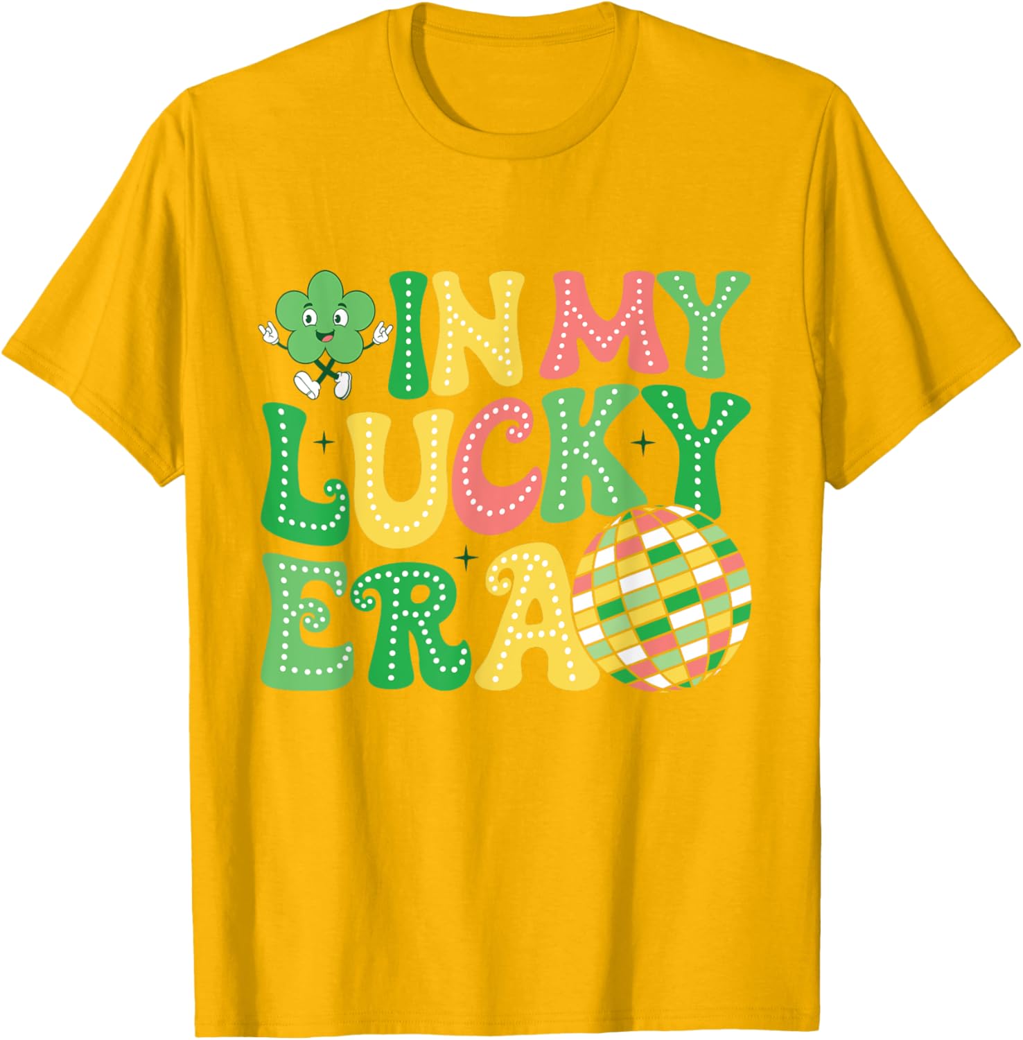 Funny St Patricks Day Shamrock T-Shirt for Kids - Lucky Era Design - 27