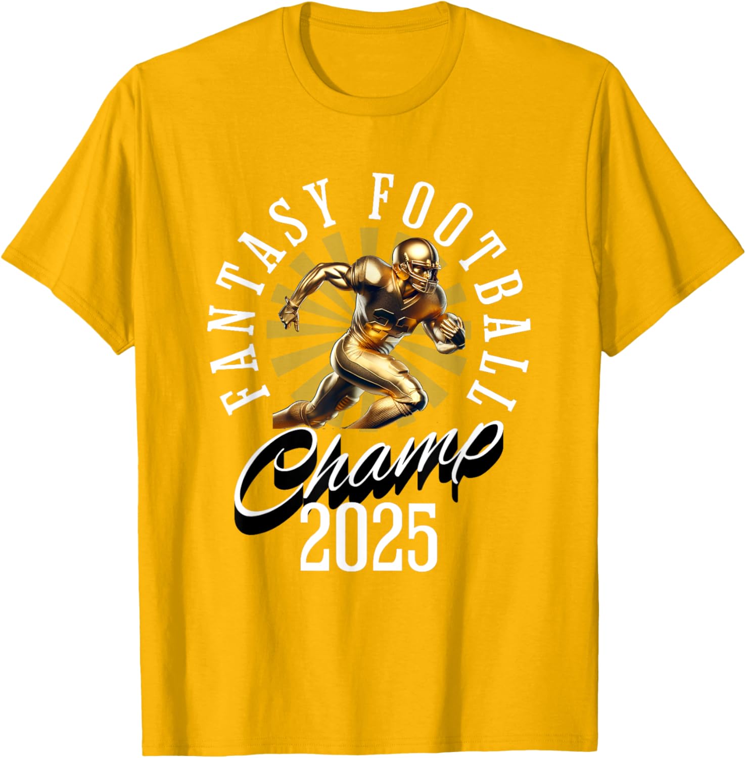 Fantasy Football 2025 Champion T-Shirt for Ultimate FFL Fans - 10