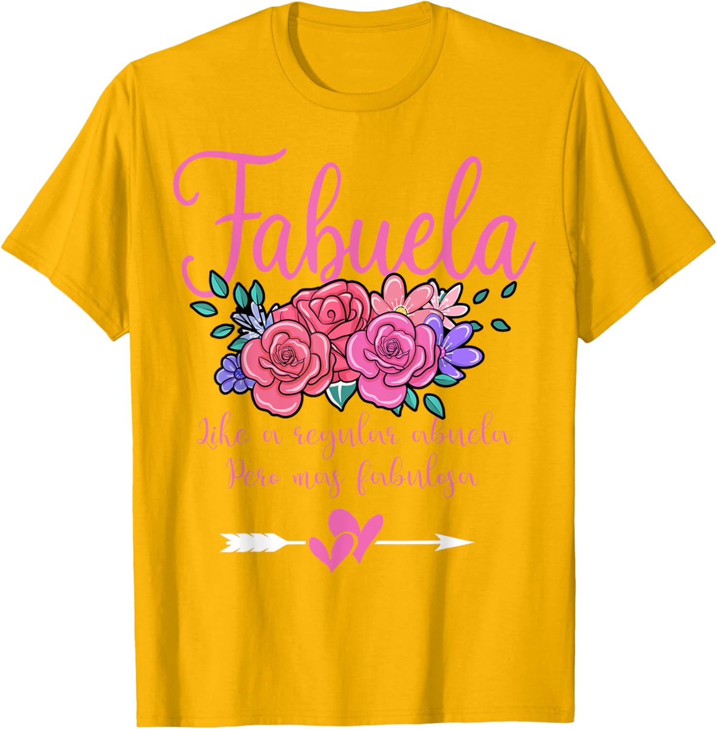Fabuela Abuela Funny Spanish Grandma Definition T-Shirt for Family Fun - 27