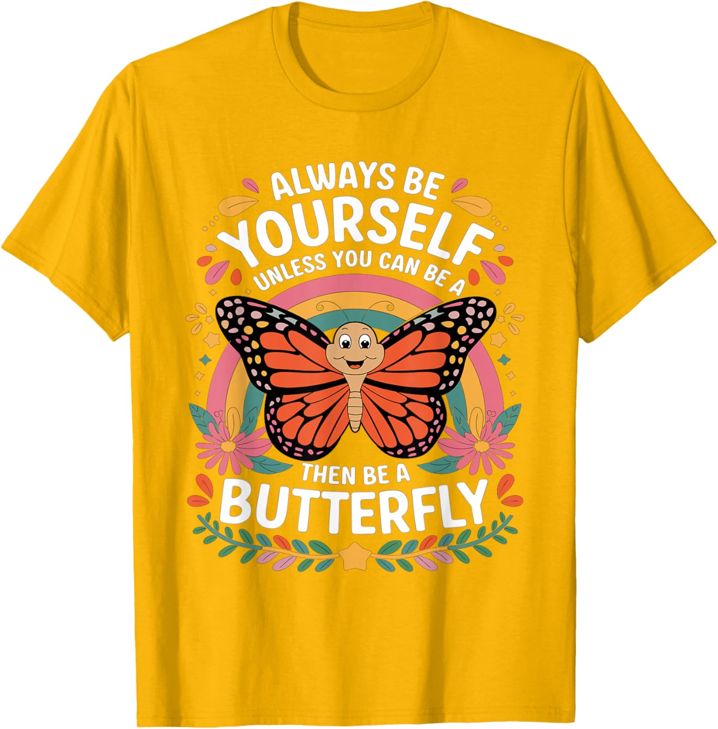 Cute Butterfly T-Shirt with Funny Sarcastic Jokes for Butterfly Lovers - 14