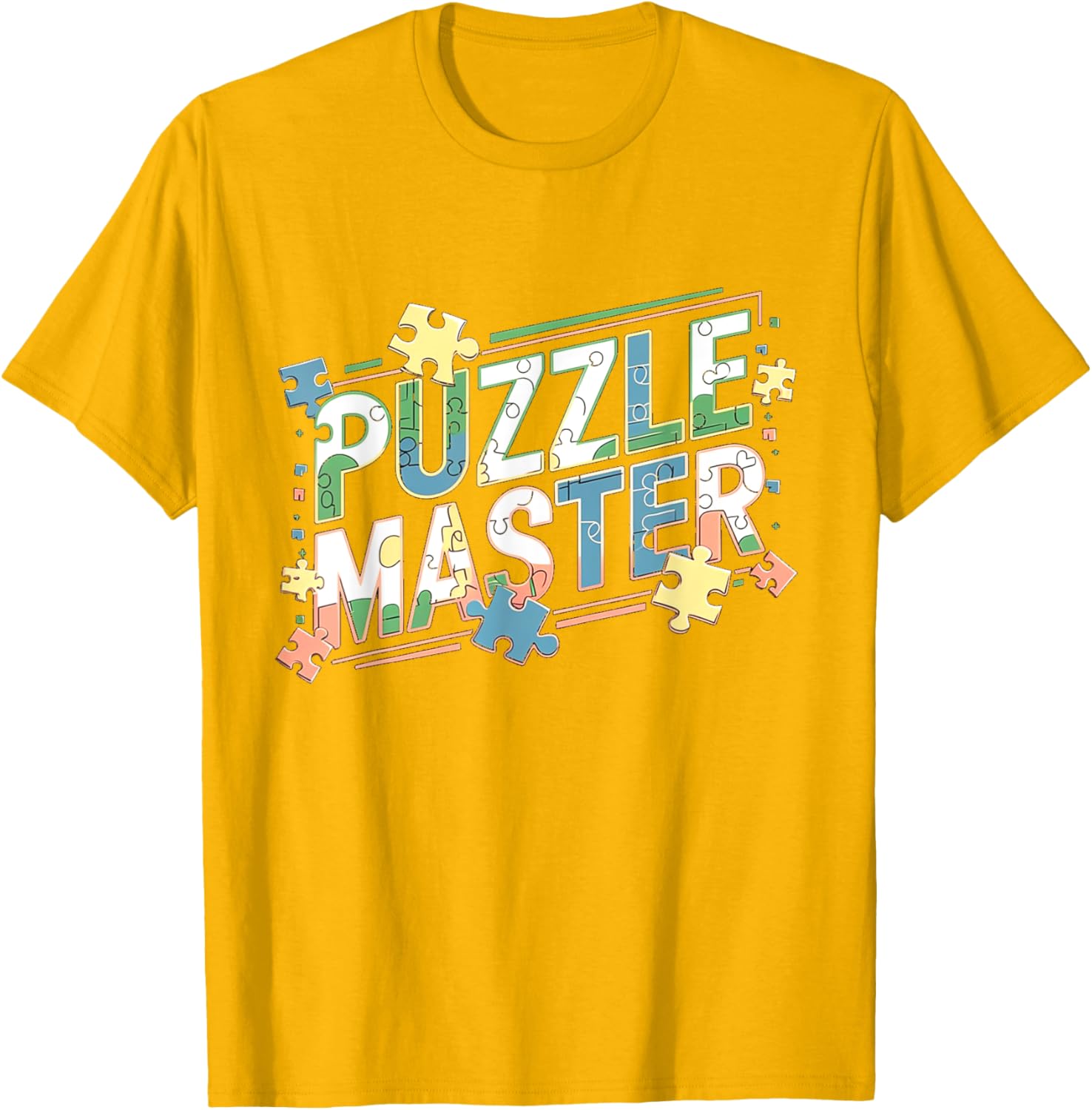 Funny Puzzle Master Jigsaw Puzzle T-Shirt for Creative Minds - 7