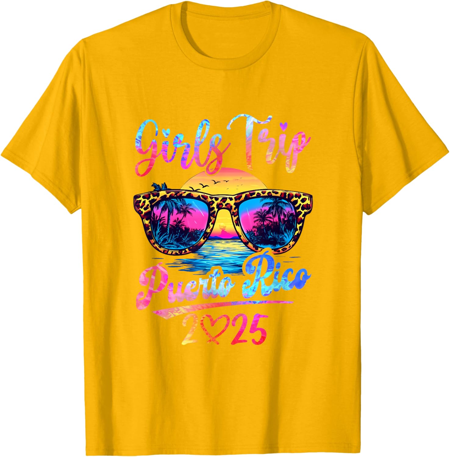 Girls Trip Puerto Rico 2025 Matching T-Shirt for Summer Vacation Fun - 27