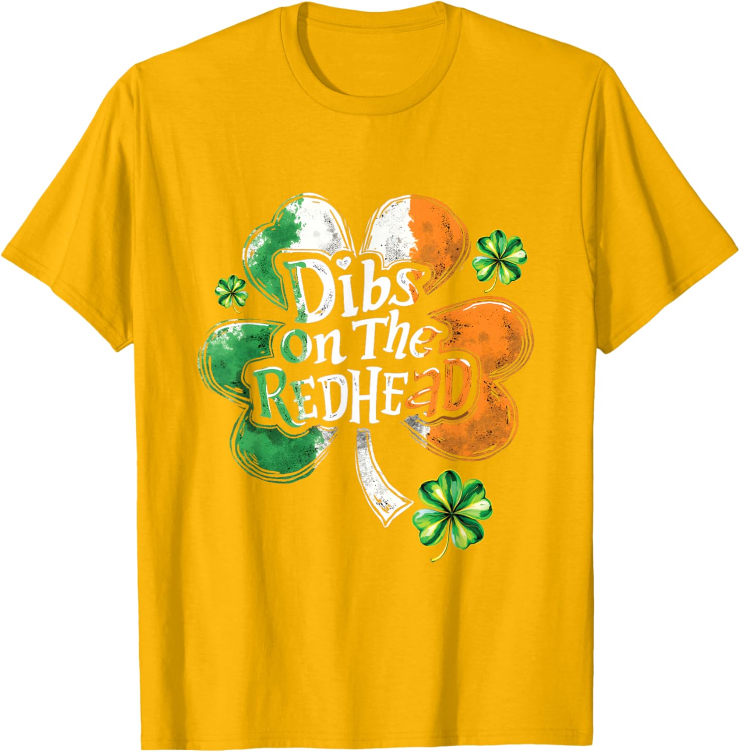 Dibs on the Redhead St Patrick's Shamrock T-Shirt for Irish Pride - 15