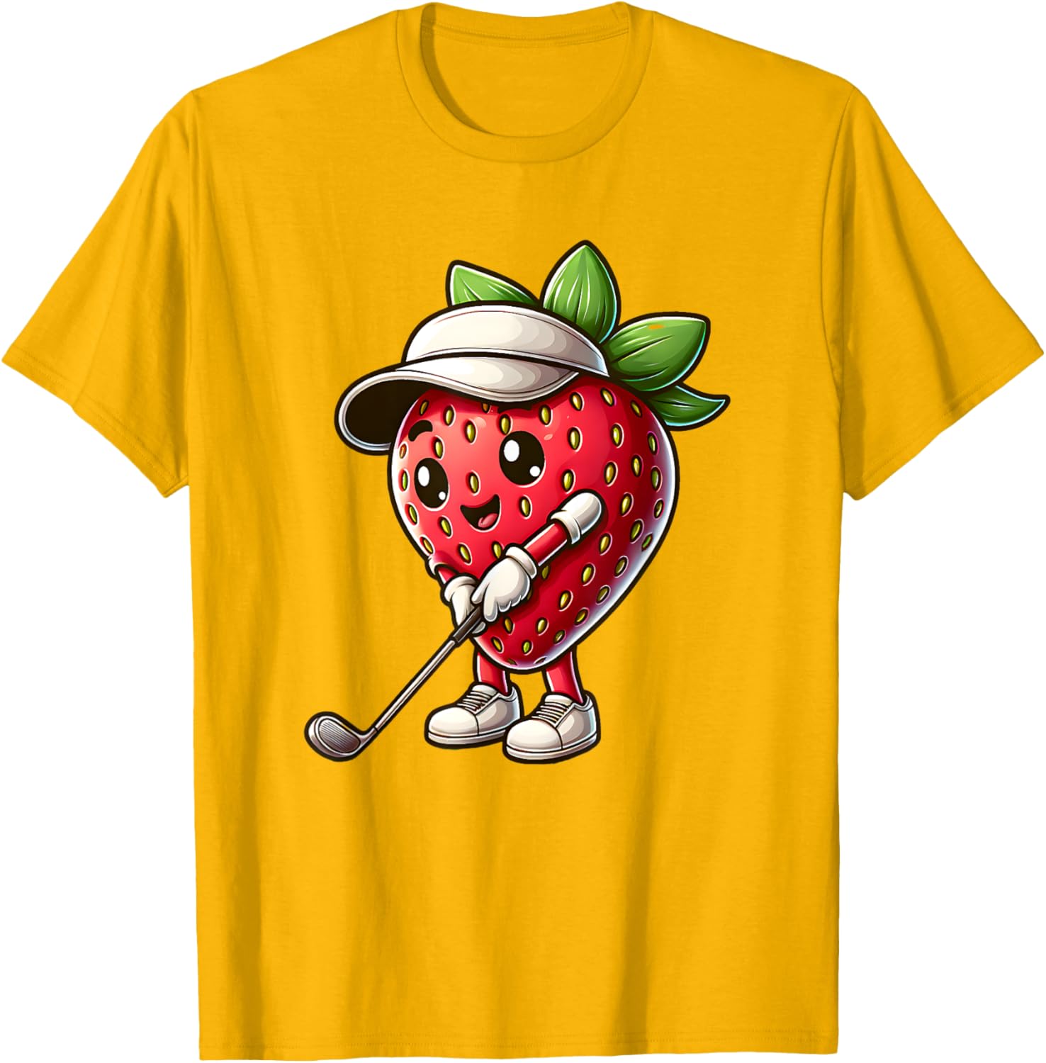 Funny Strawberry Golf Buddy T-Shirt for Golf Lovers and Friends - 13