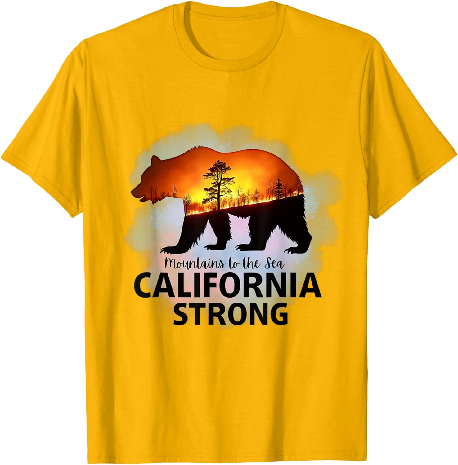 California Strong Bear T-Shirt for Nature Lovers and Adventurers - 2