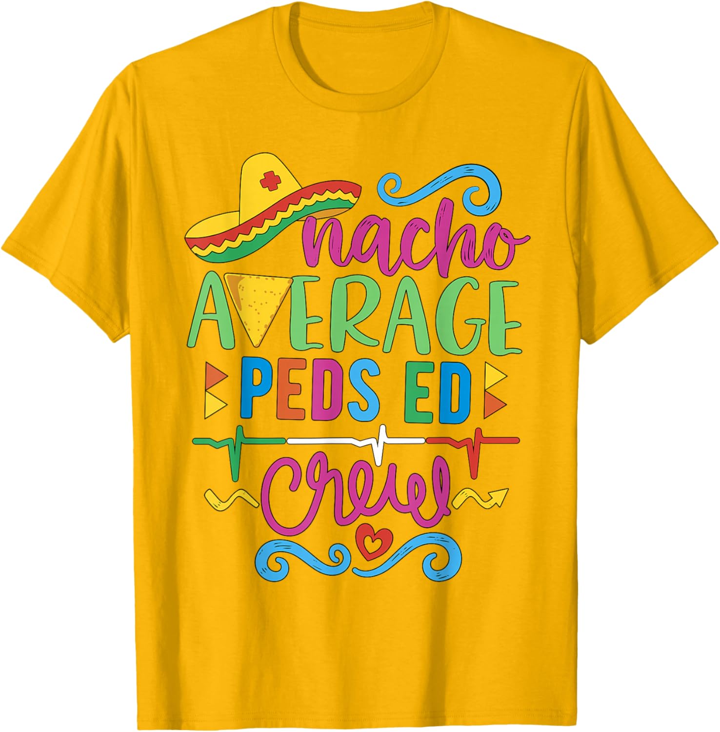 Emergency Nurse Techs Peds ED Crew T-Shirt for Pediatric Healthcare Heroes - 13