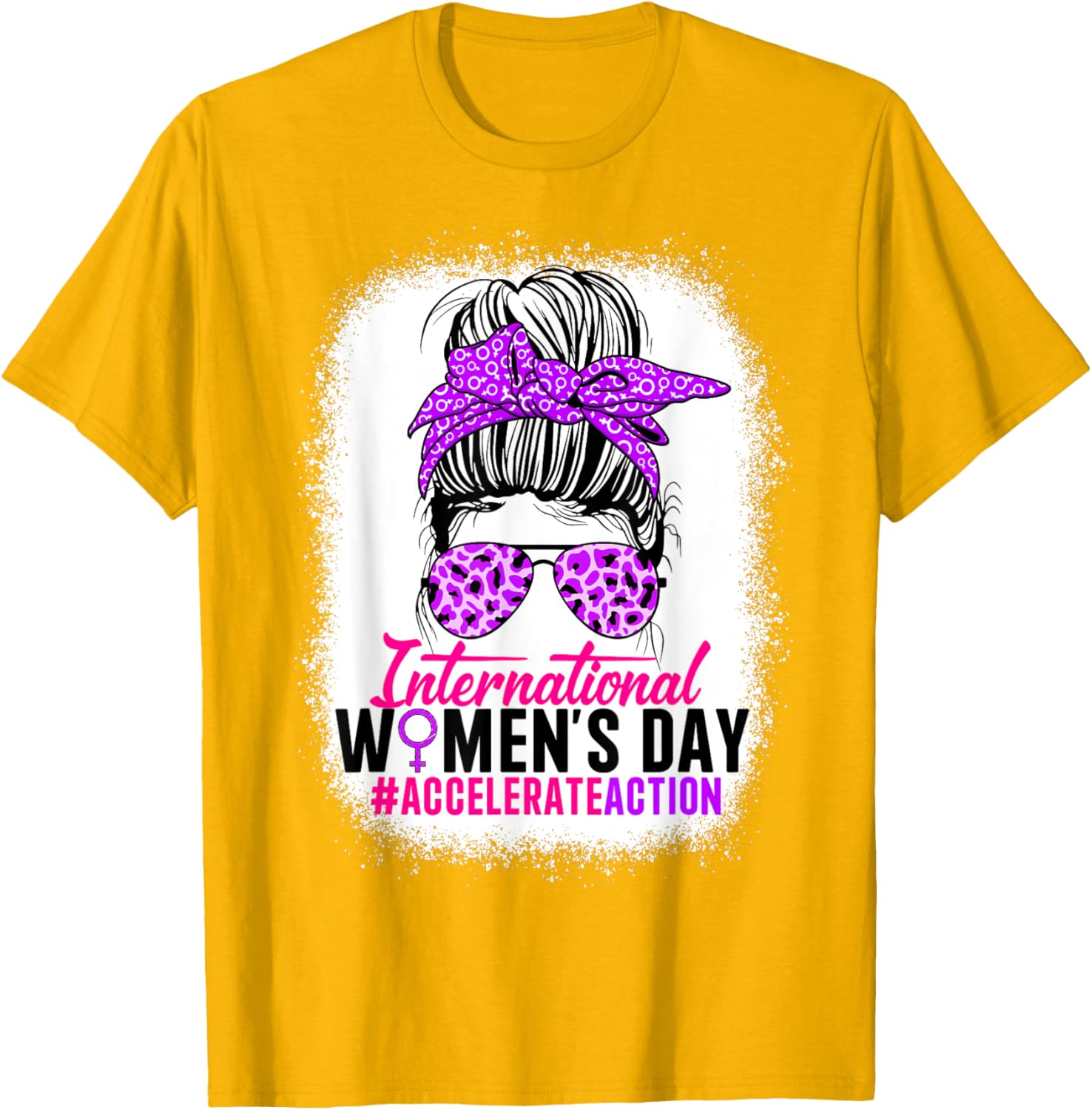 Celebrate International Women's Day 2025 with Stylish Action Tee - 4
