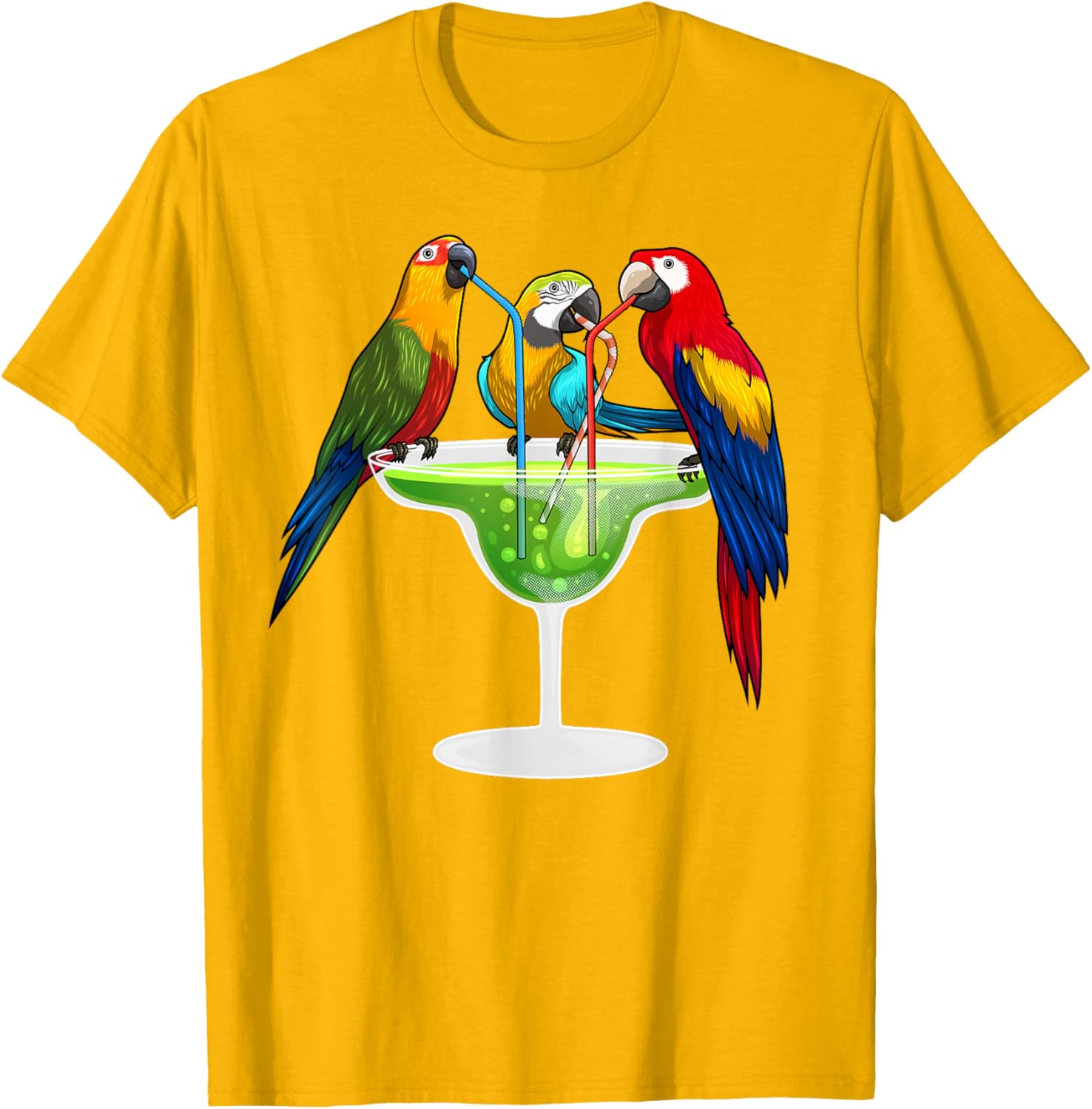 Cool Parrot Art T-Shirt for Bird Lovers - Fun Apparel for All Ages - 25