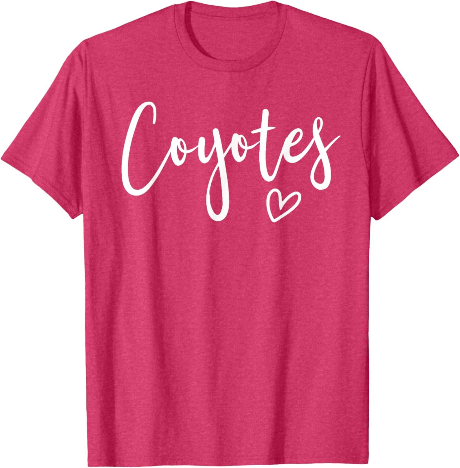 Coyotes High School Mascot Women's T-Shirt Stylish Team Apparel - 20