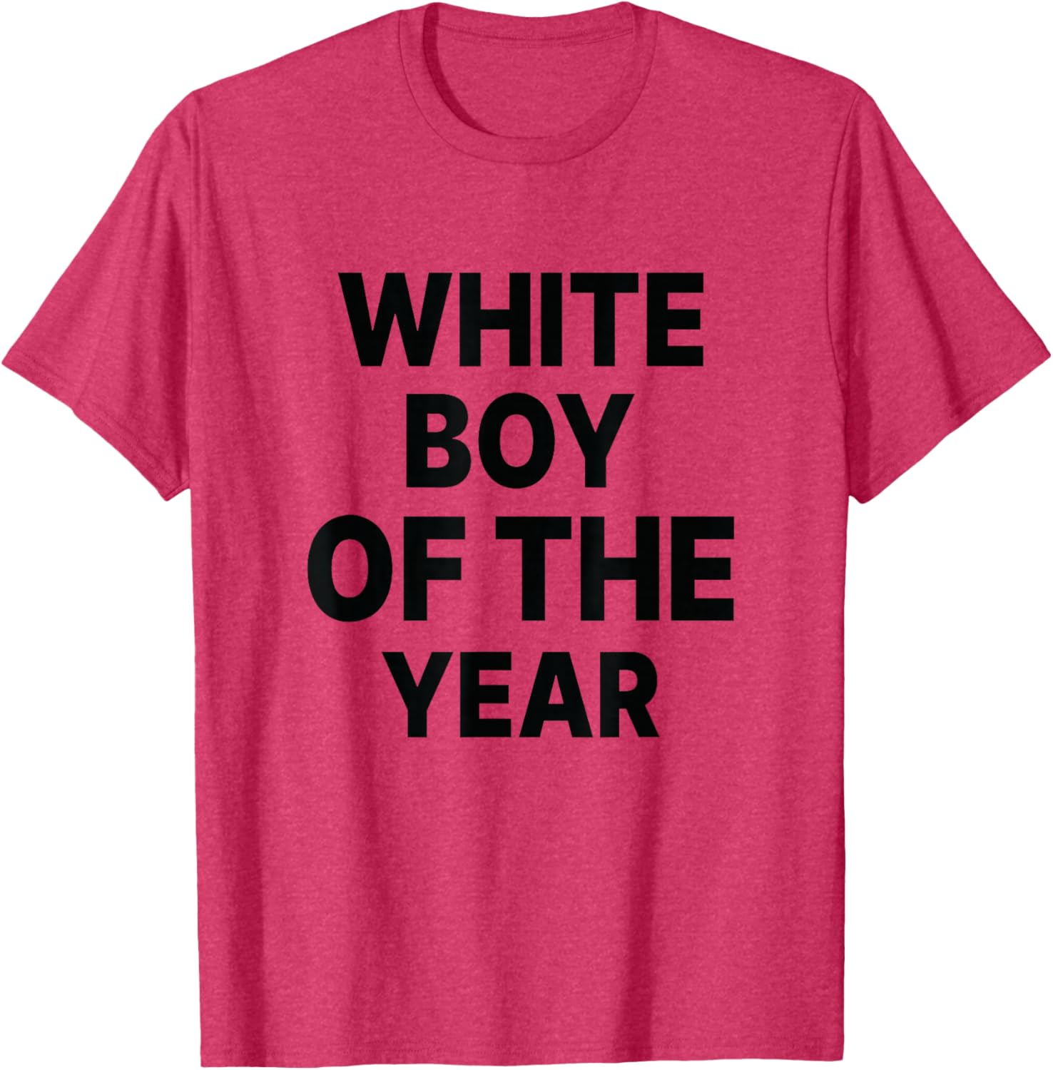Funny White Boy Of The Year T-Shirt for Casual Style and Fun Wear - 16