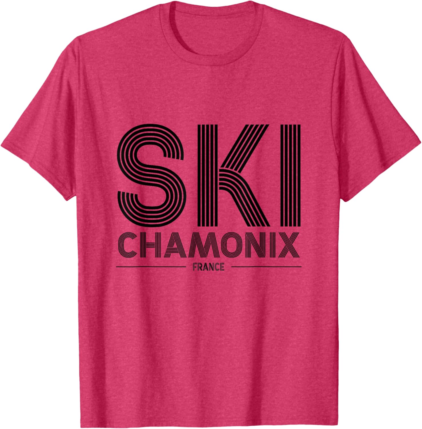 Chamonix Ski Resort T-Shirt for Ski Lovers in the French Alps - 7