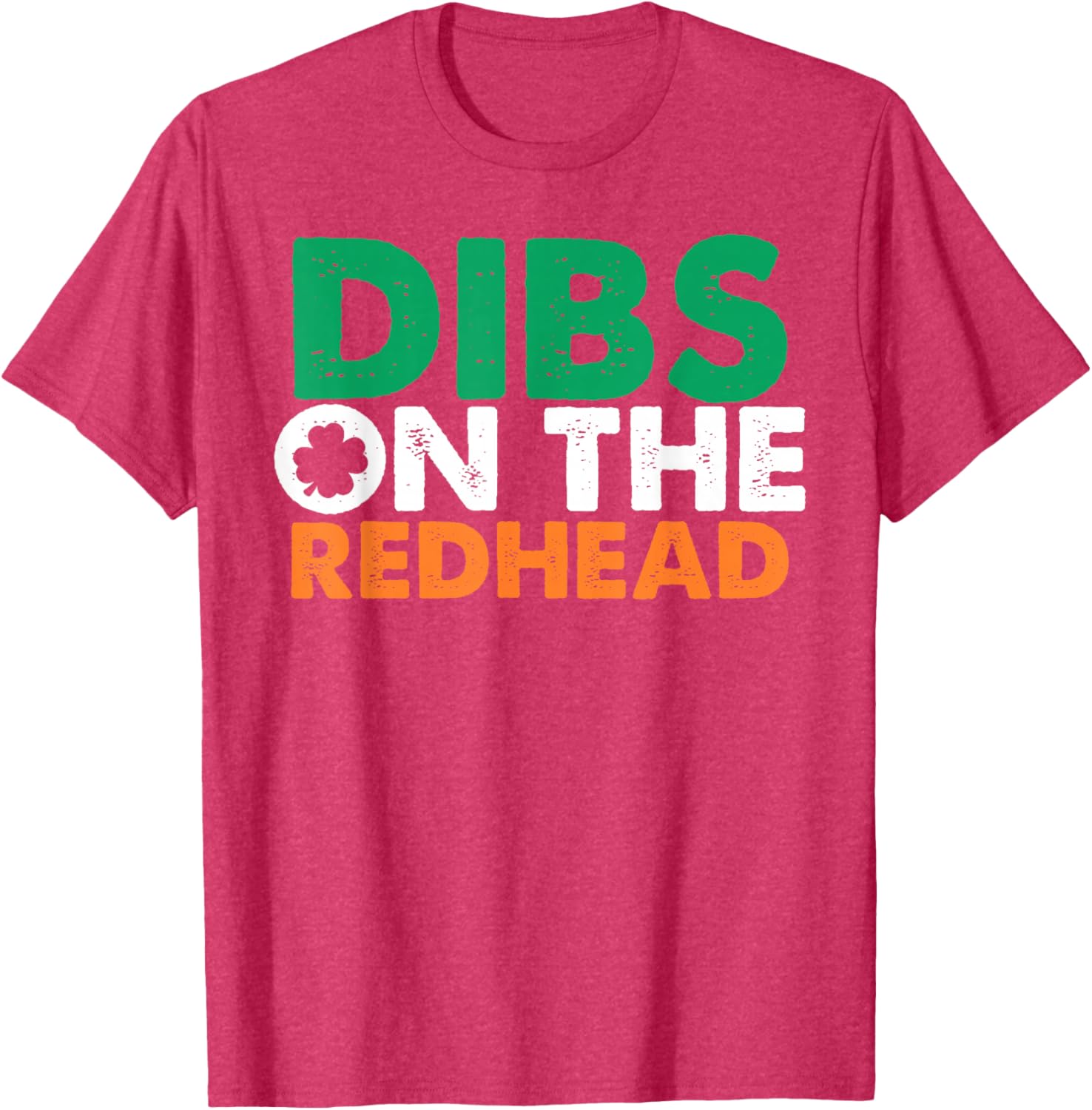 Dibs On The Redhead Funny Saint Patrick's Day T-Shirt for Fun Celebrations - 11