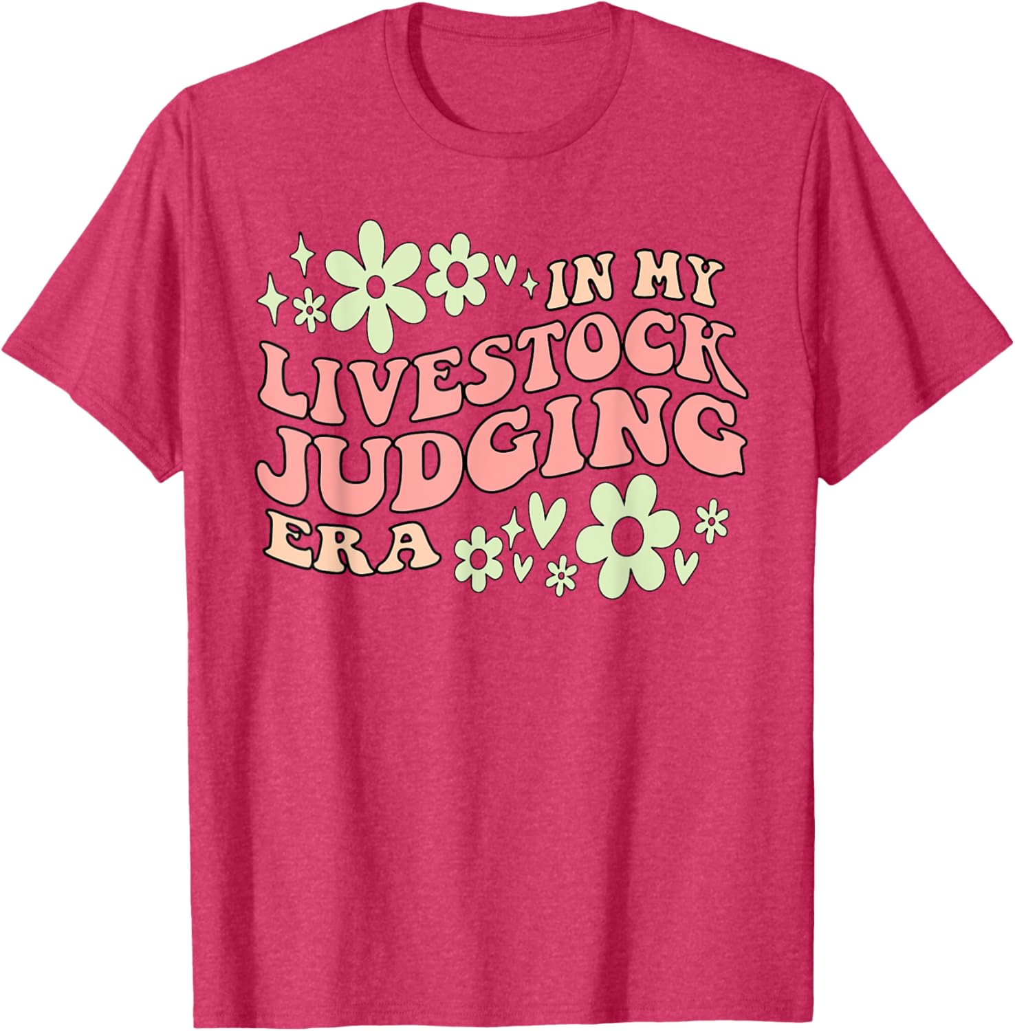 Funny In My Livestock Judging Era T-Shirt for Animal Lovers and Farmers - 17