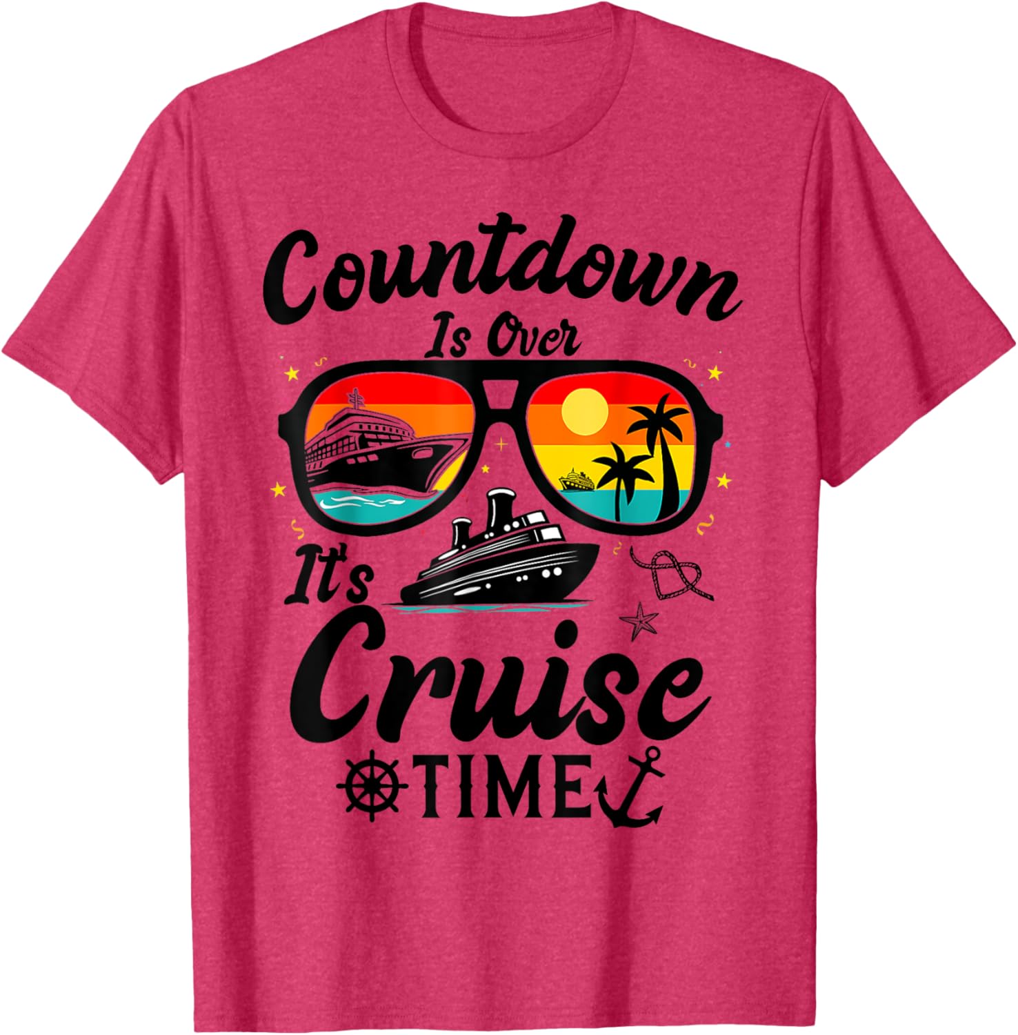 Cruise Time Countdown T-Shirt for Men and Women - Fun Vacation Apparel - 13