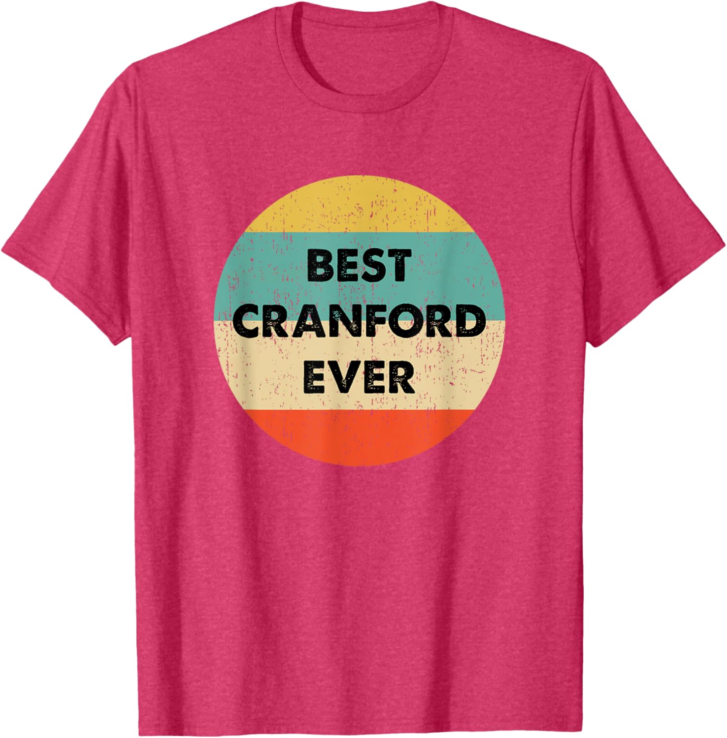 Cranford Name T-Shirt for Stylish Comfort in Clothing and Jewelry - 11